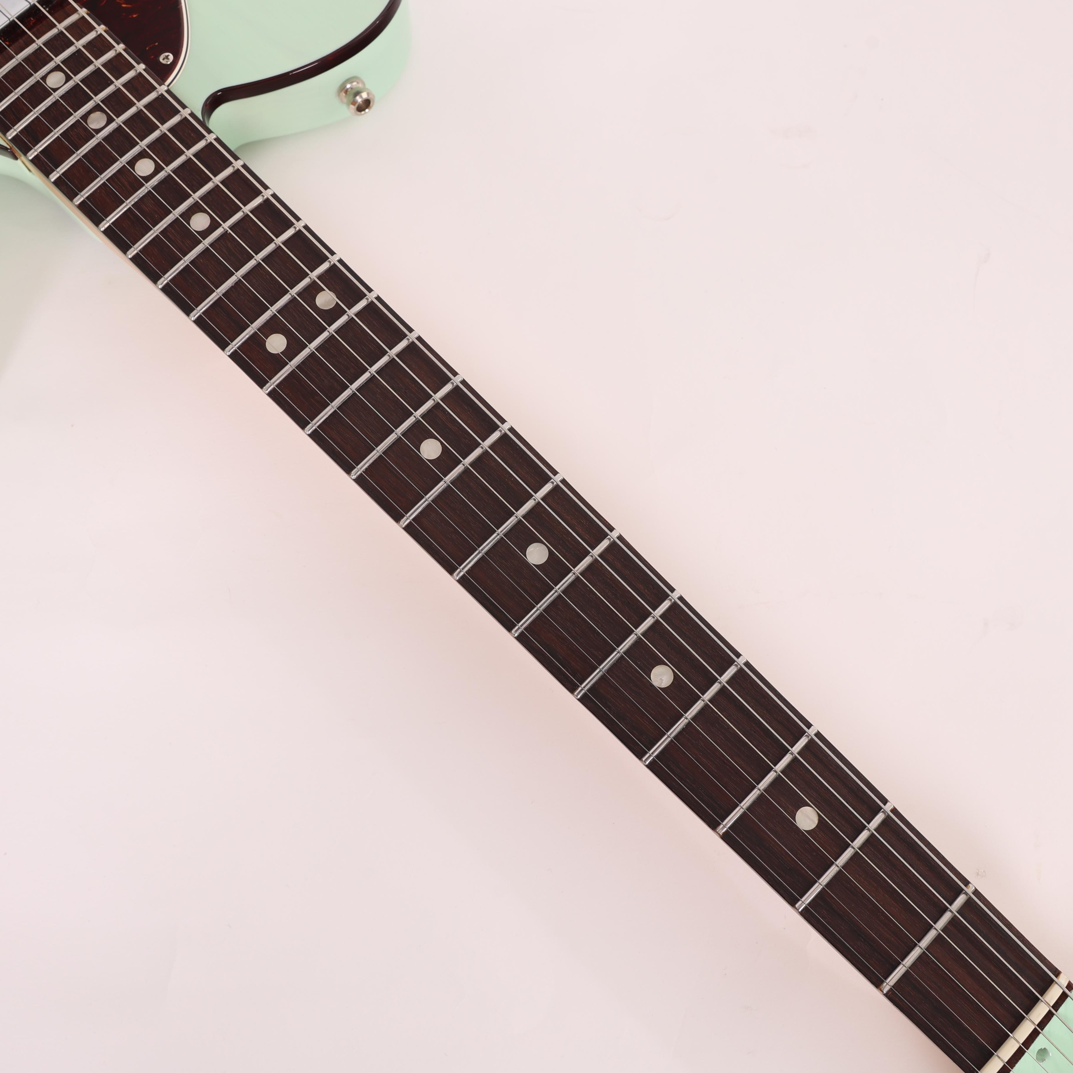Second Hand Fender American Ultra Luxe Telecaster in Transparent Surf Green 196 - SH-141-5196 (13).jpg