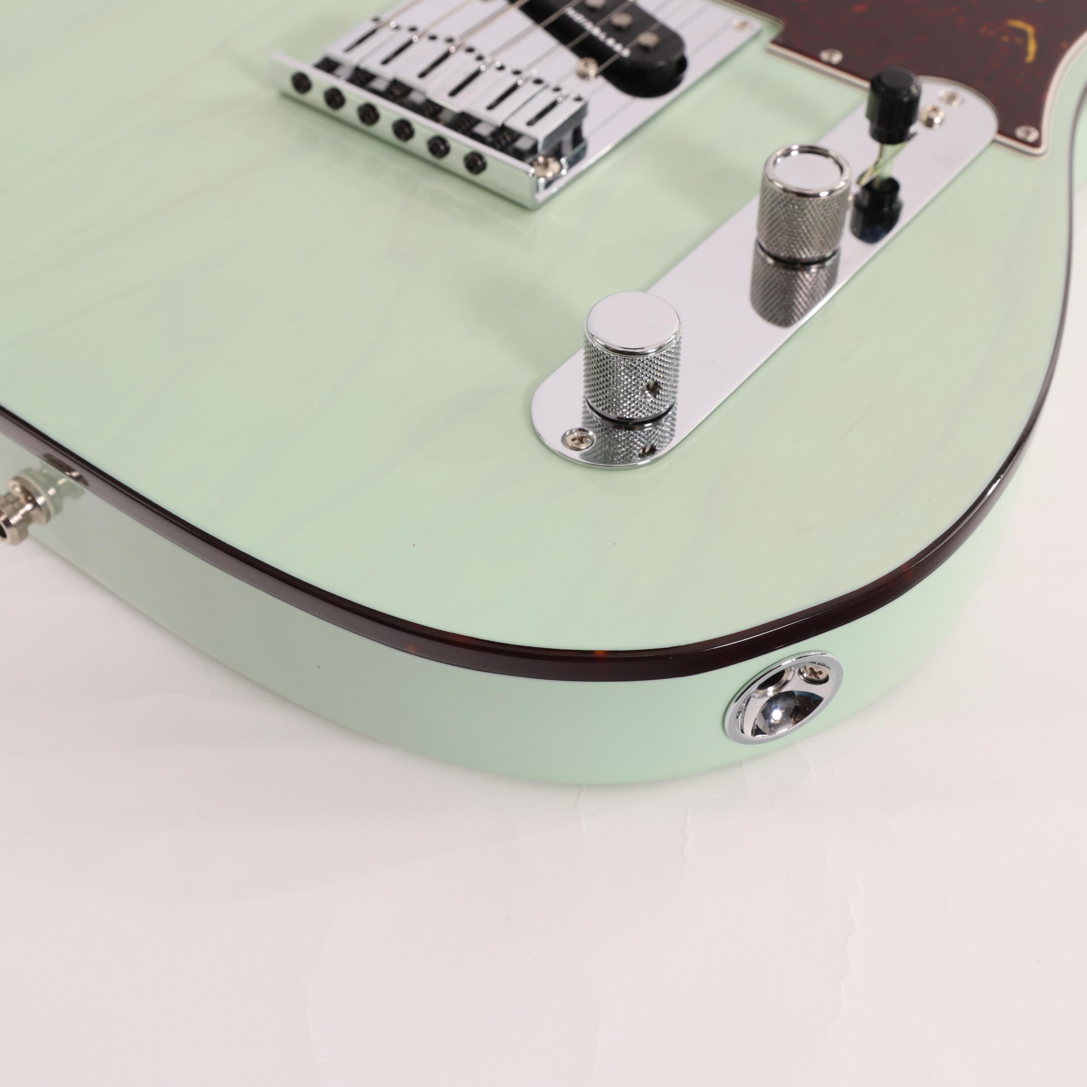 Second Hand Fender American Ultra Luxe Telecaster in Transparent Surf Green 196 - SH-141-5196 (10).jpg