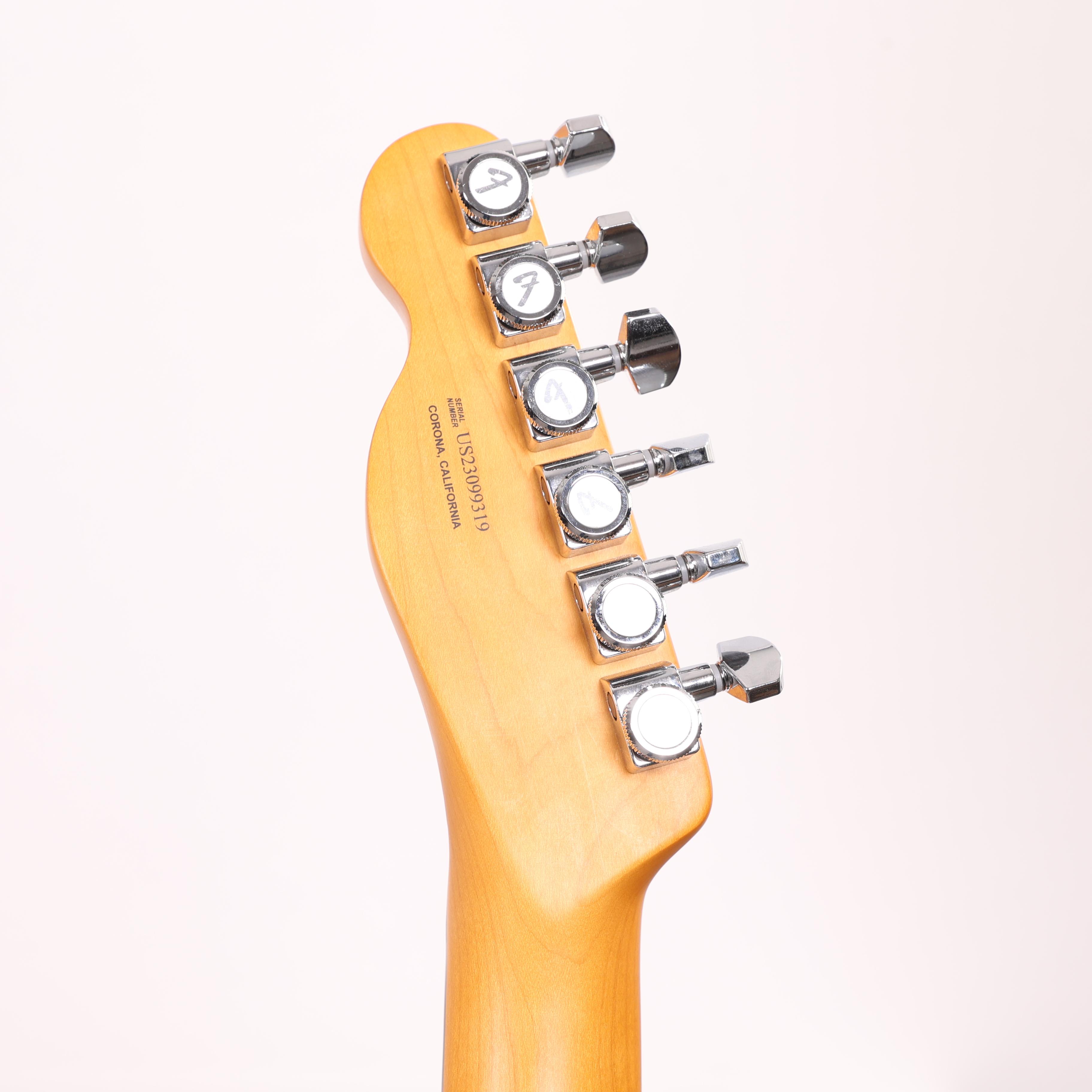 Second Hand Fender American Ultra Luxe Telecaster in Transparent Surf Green 196 - SH-141-5196 (6).jpg