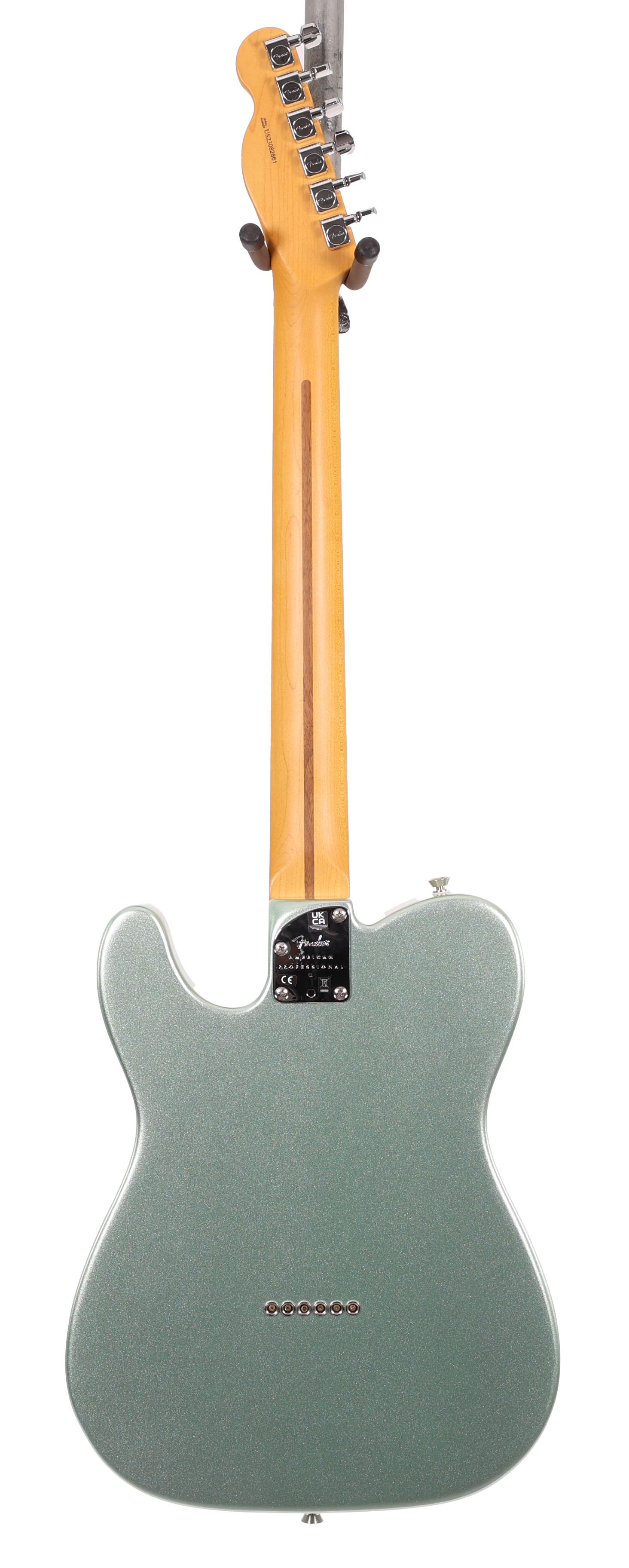 Second Hand Fender American Professional II Telecaster Mystic Surf Green 124 - SH-141-5124 (4).jpg