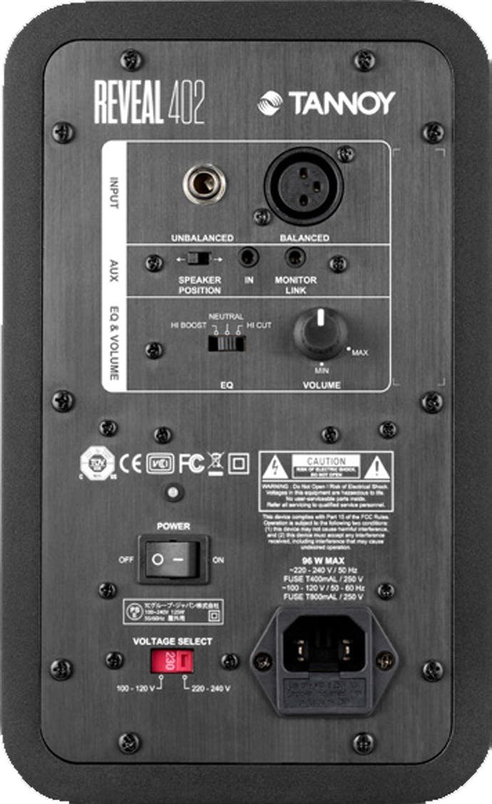 Tannoy Reveal 402 Studio Monitor (Single Unit) - Andertons Music Co.