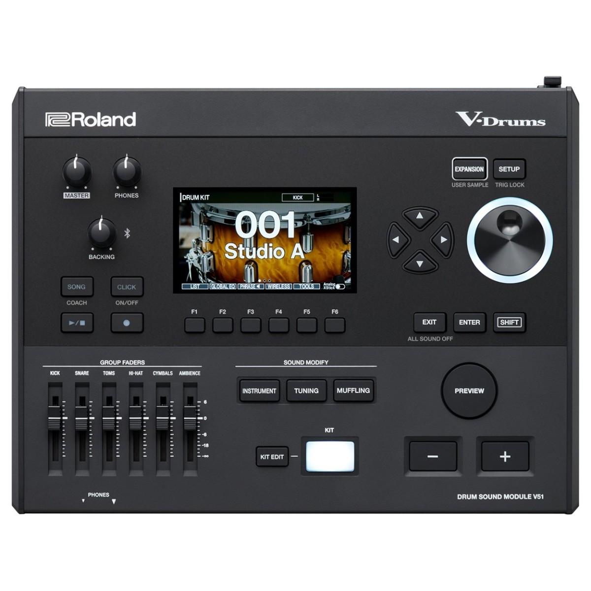 Roland V51 V-Drums Electronic Drum Module - V51.jpg
