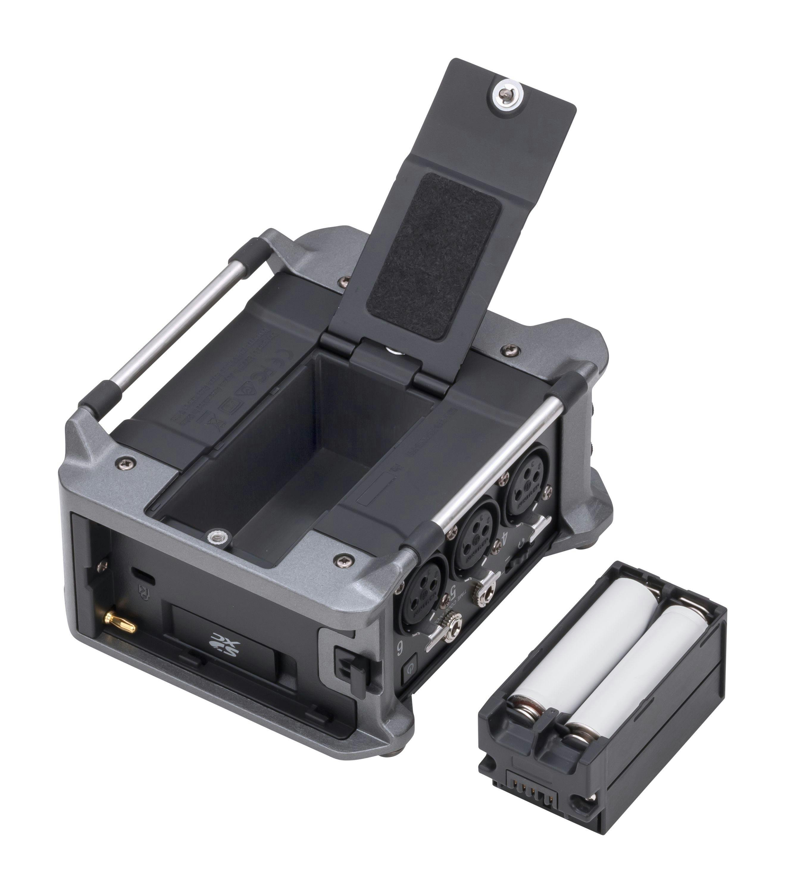 Zoom F6 Multitrack Field Recorder - 368063-F6_with_battery.jpg