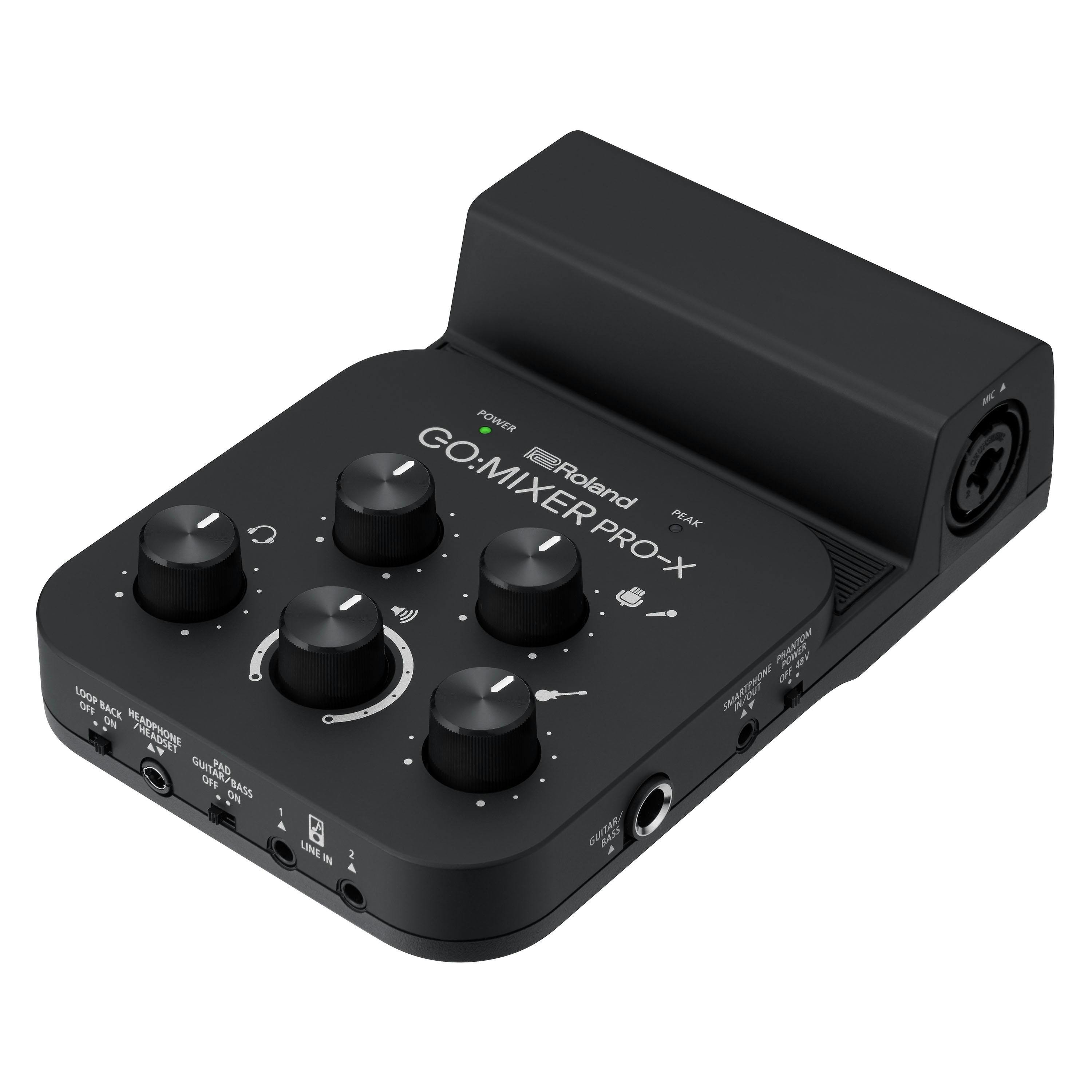 Roland Go Mixer Pro X Audio Mixer For Smartphones - 448773-GOMIXERPROX_DR.jpg