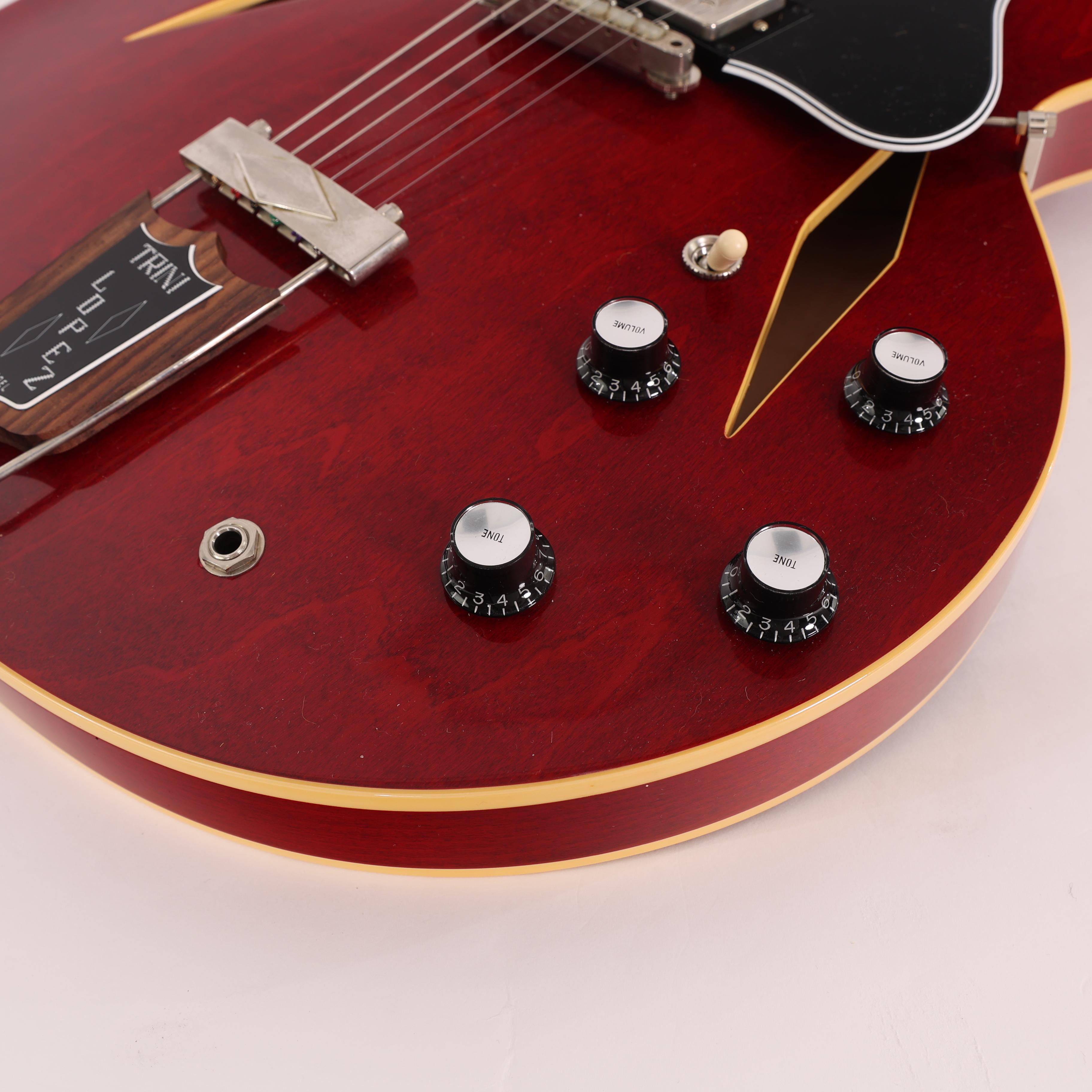 Second Hand Gibson Custom Shop Trini Lopez in Cherry Red 108 - SH-114-2108 (9).jpg