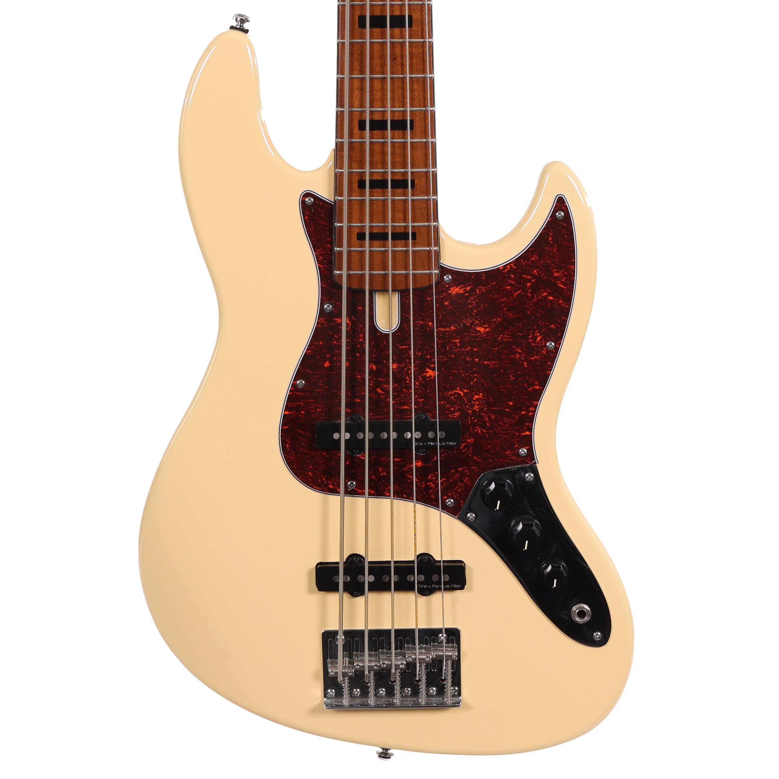 Second Hand Sire V5 Bass in Vintage White 145 - SH-141-5145 (2).jpg