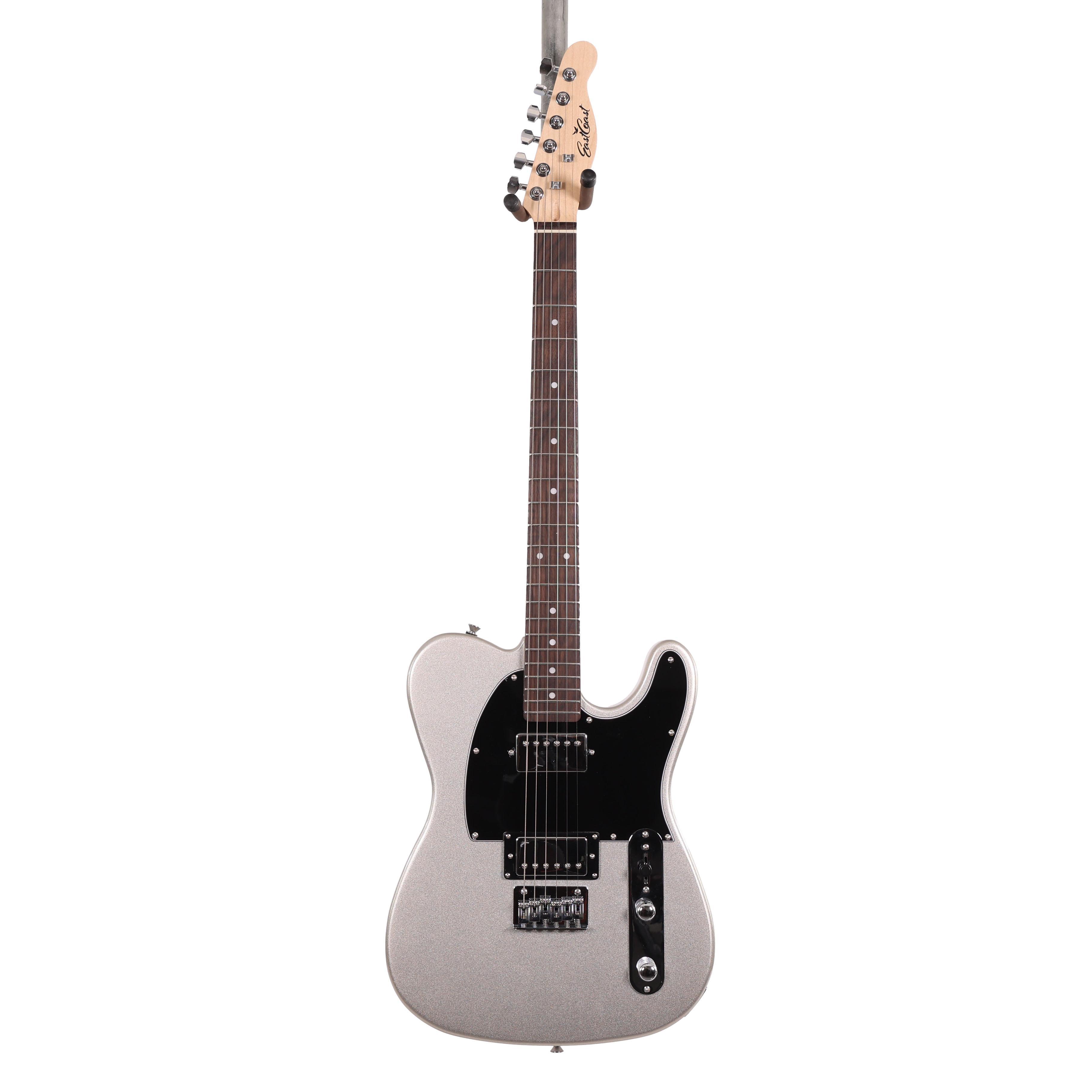 EastCoast T2 Dual Humbucker Electric Guitar Starter Pack in Slick Silver with 35W Amp & Accessories - EC-T2-SS (2)__44249.jpg