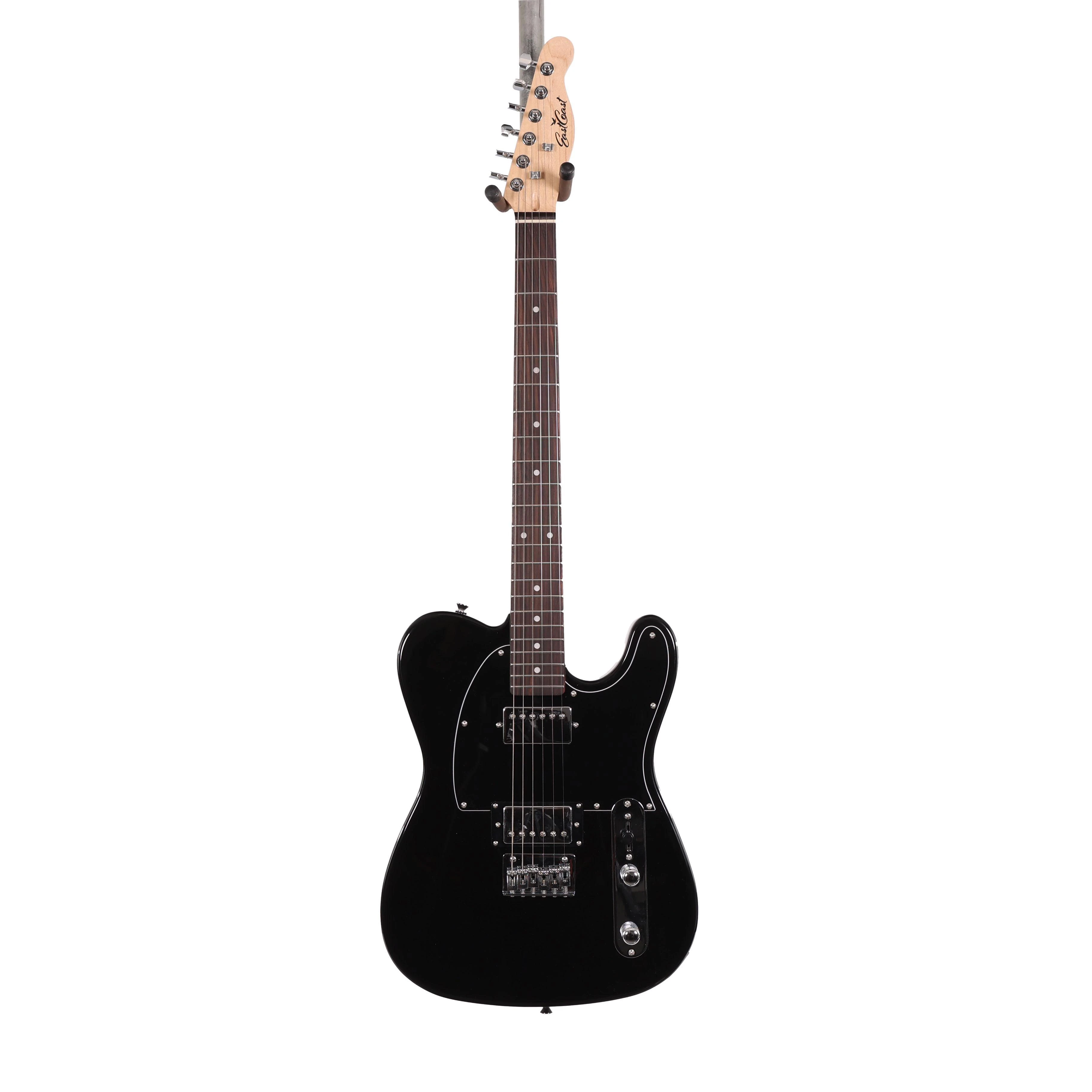 EastCoast T2 Dual Humbucker Electric Guitar Starter Pack in Black with 35W Amp & Accessories - EC-T2-BLK (3)__86222.jpg