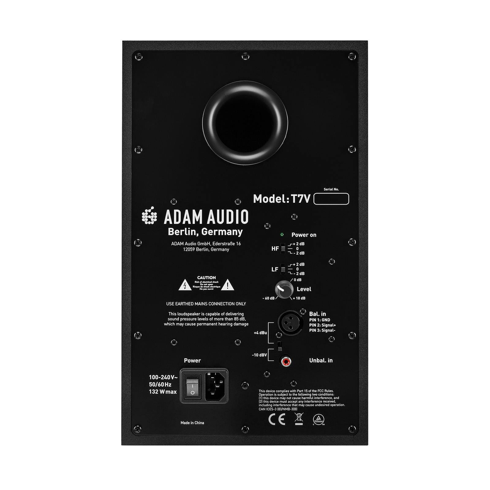 T7V AUDIO ADAM スタジオモニター (Each Monitor Studio Nearfield T7V T-Series Audio ADAM 配信機器・PA機器・レコーディング機器