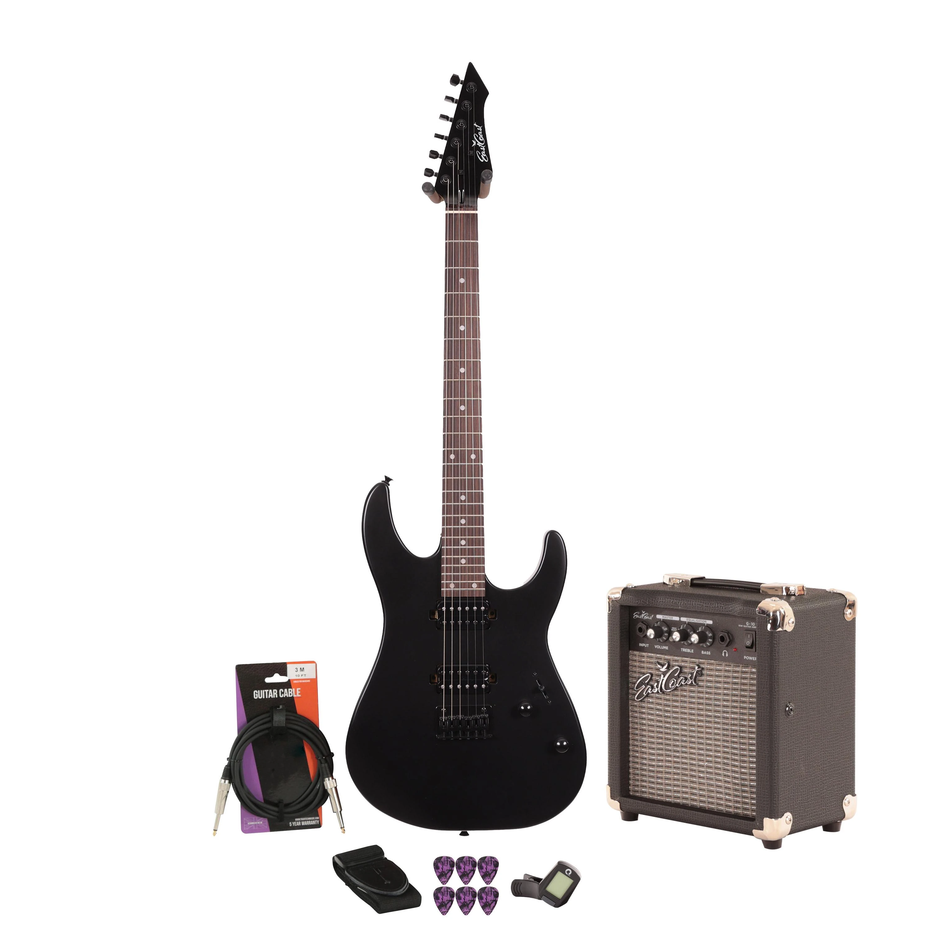 EastCoast MT1 Electric Guitar Starter Pack in Black with 10W Amp & Accessories - _BUN-EC-MT1-BK-10-v2.jpg