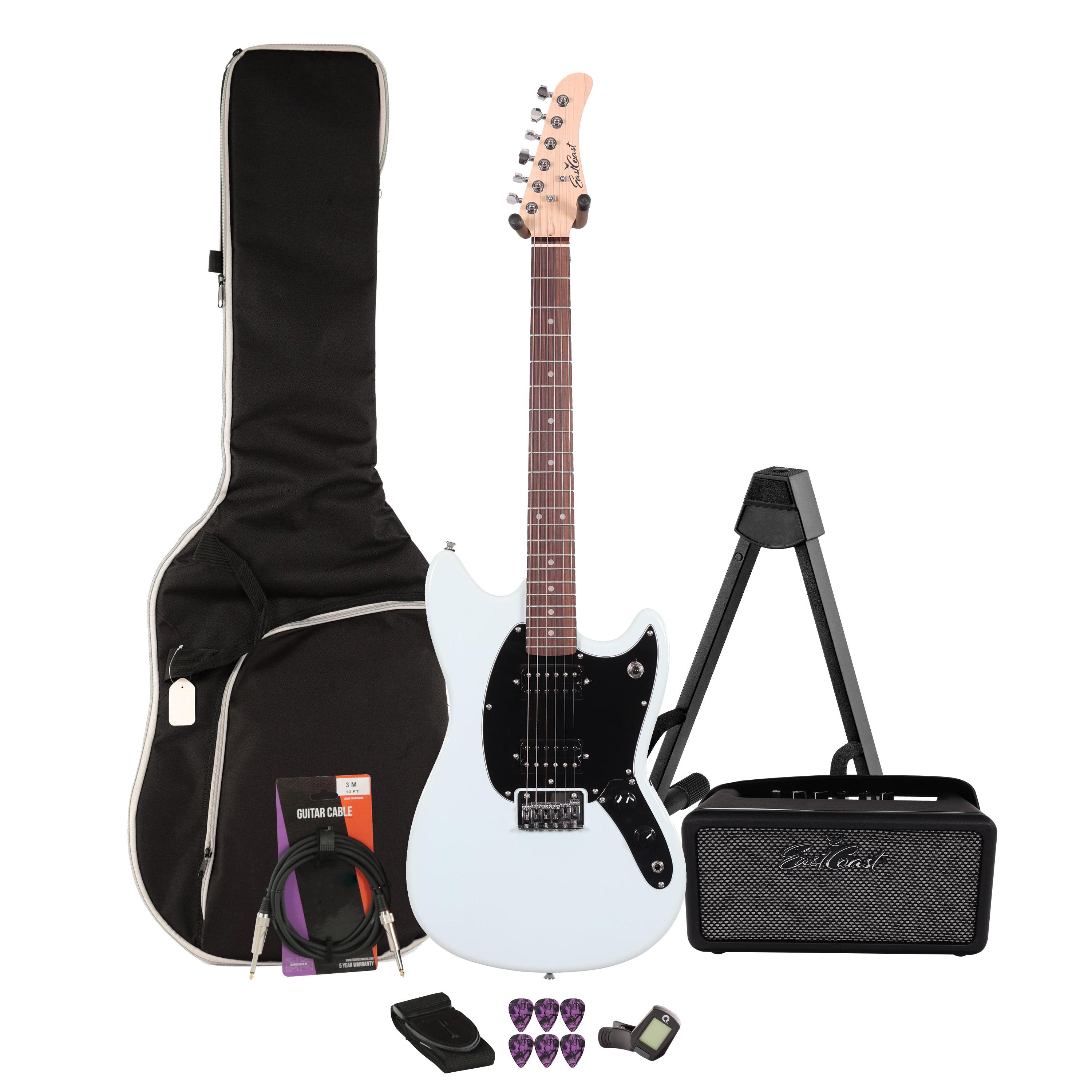 EastCoast MS1 Short Scale Electric Guitar Starter Pack in Sonic Blue with Bounce 15W Amp & Accessories - _BUN-EC-MS1-SNB-BC.jpg