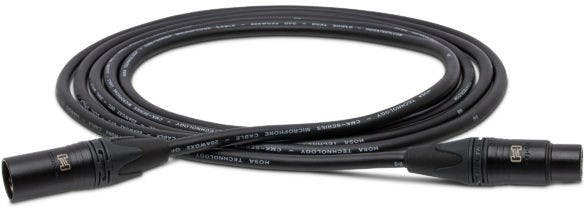 Hosa Edge Microphone Cable, Neutrik XLR3F to XLR3M, 20 ft - CMK-020AU-Hosa_XLR-XLR_Neutrik_Front.jpg