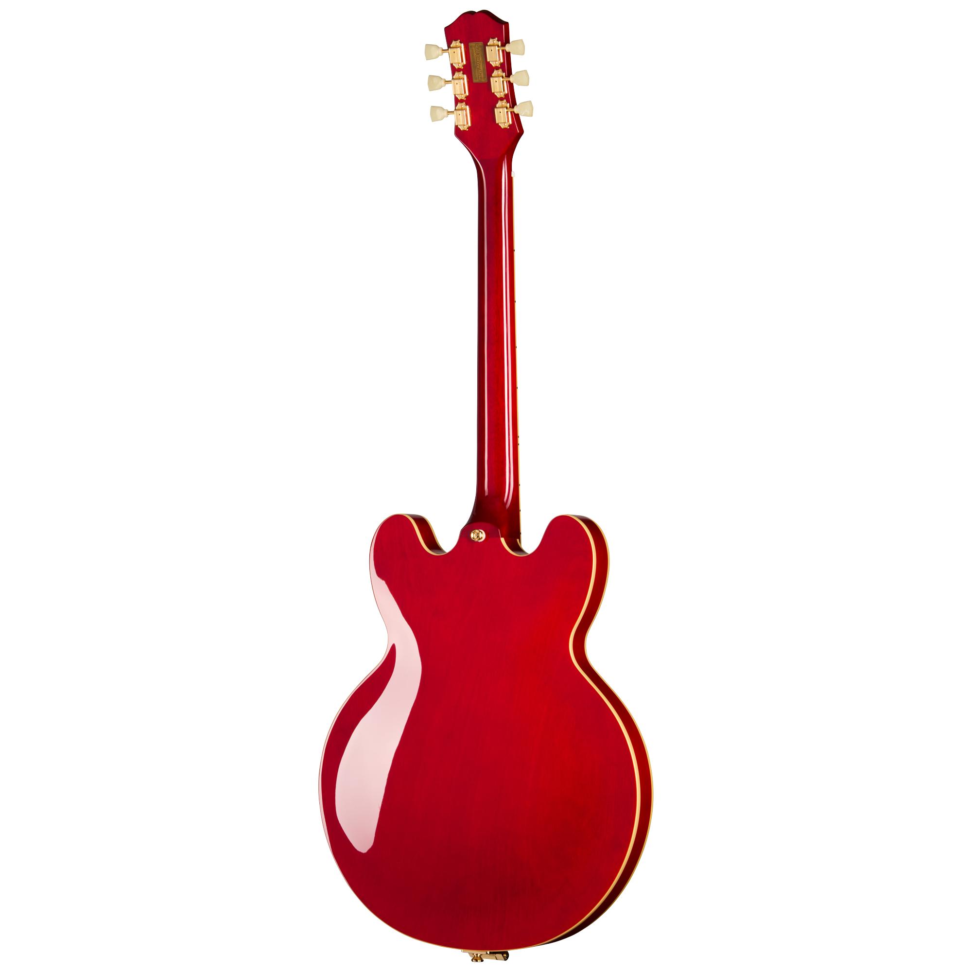 Epiphone Back to the Future ES-345 Semi Hollow Electric Guitar in Sixties Cherry - EIBTTFGH1_-5_Back.jpg