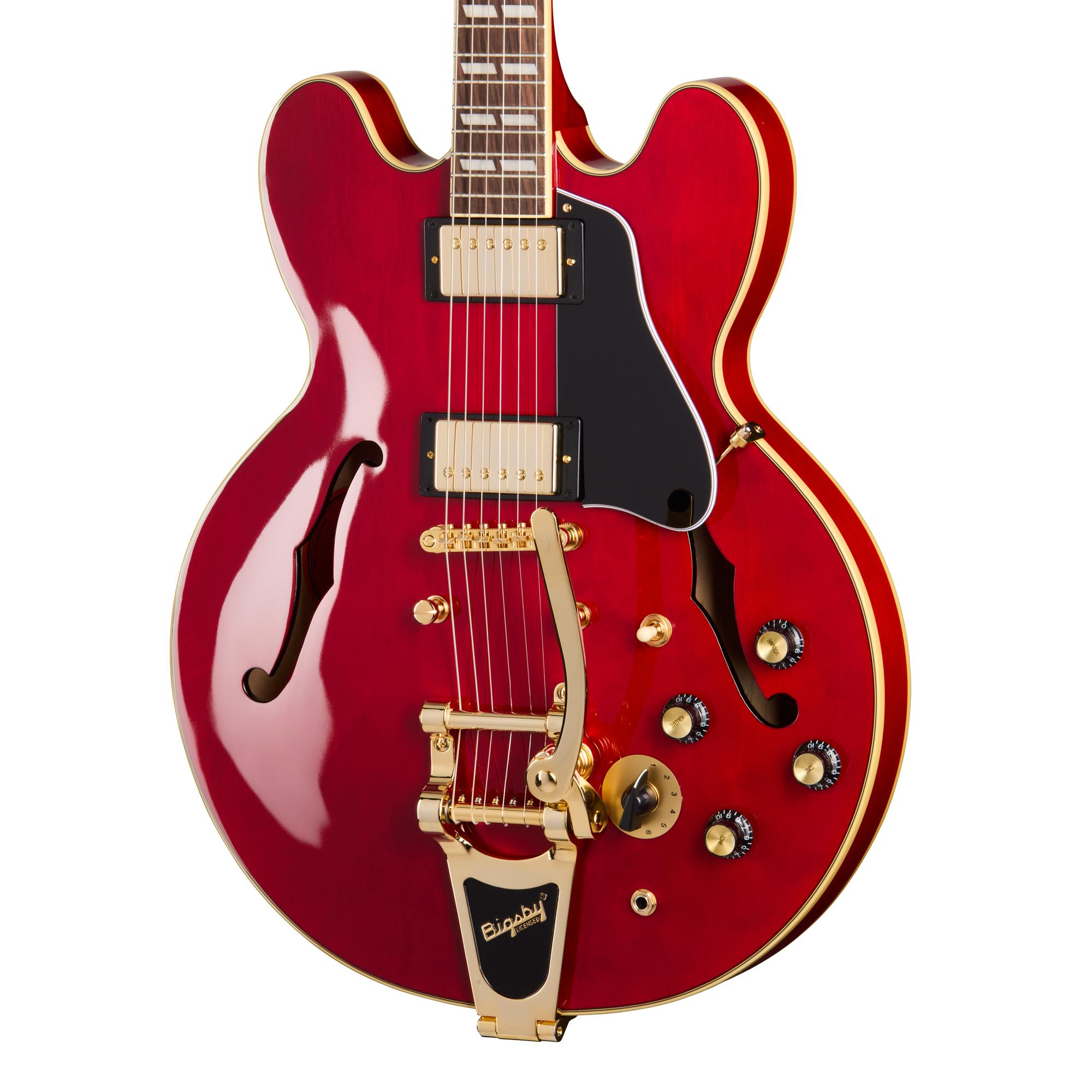Epiphone Back to the Future ES-345 Semi Hollow Electric Guitar in Sixties Cherry - EIBTTFGH1_-1_Body.jpg