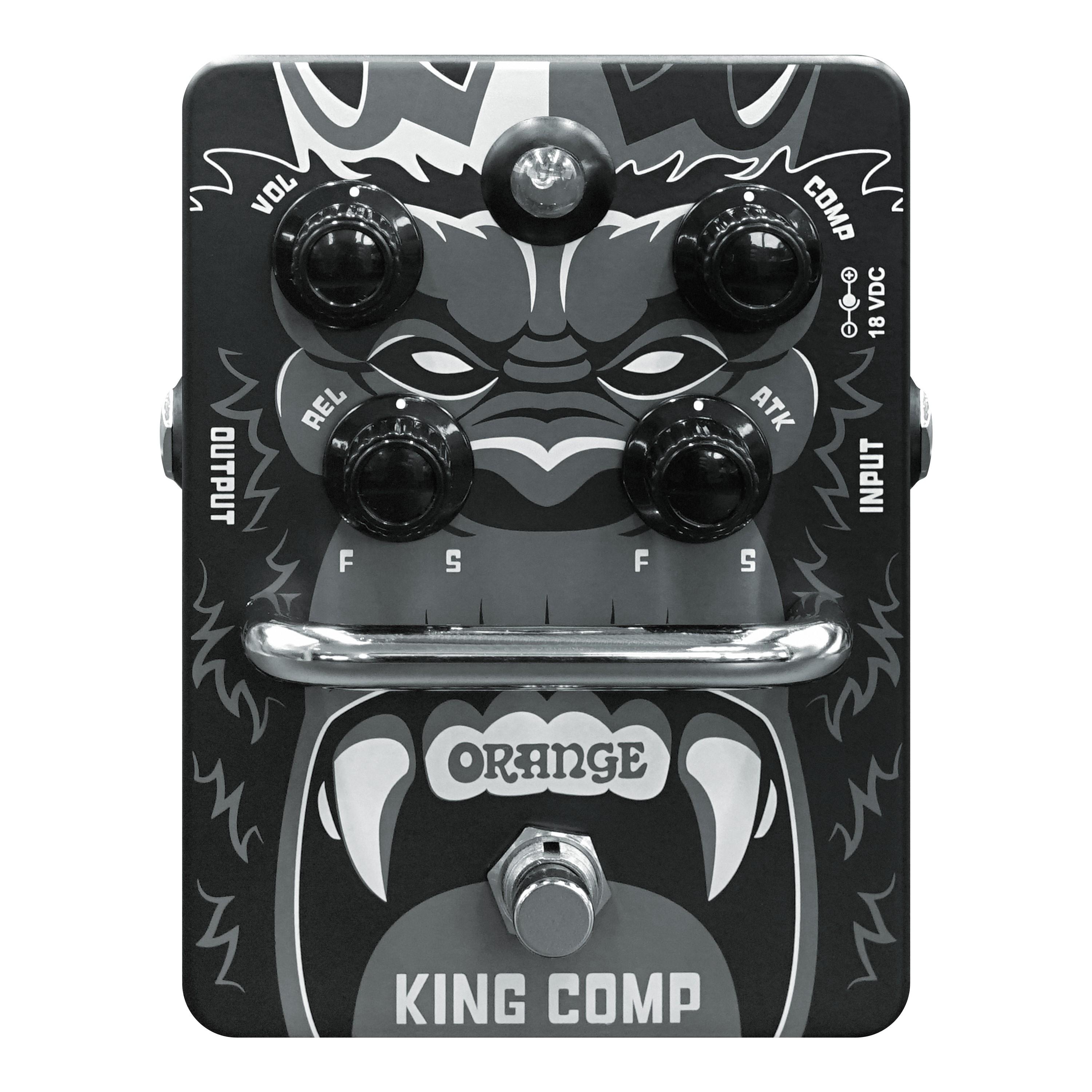 Orange King Comp Compressor Pedal - King Comp - Product Photo - 1_compressed.jpg