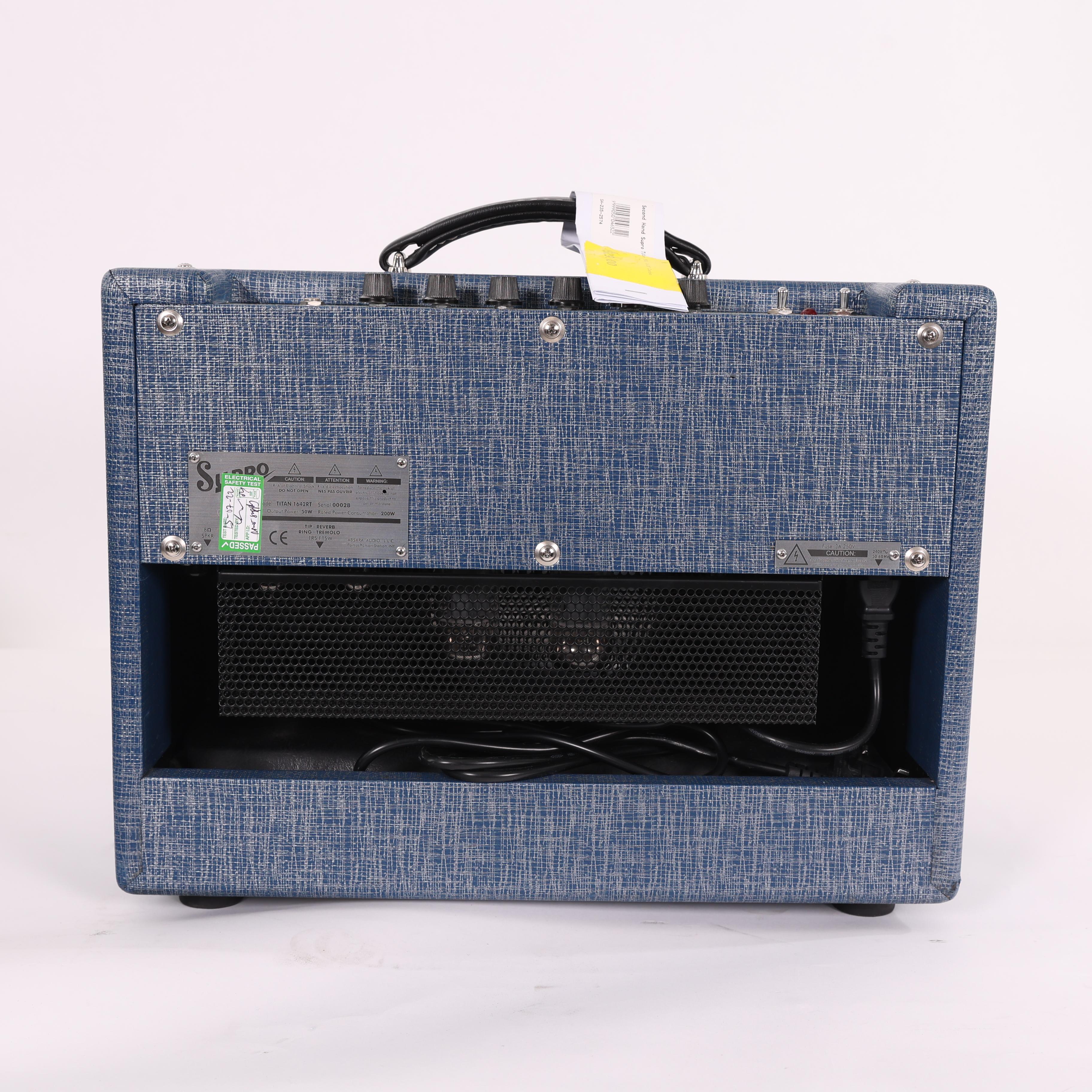 Second Hand Supro Titan 50w 1x10 Combo 574 - SH-235-2574 (1).jpg