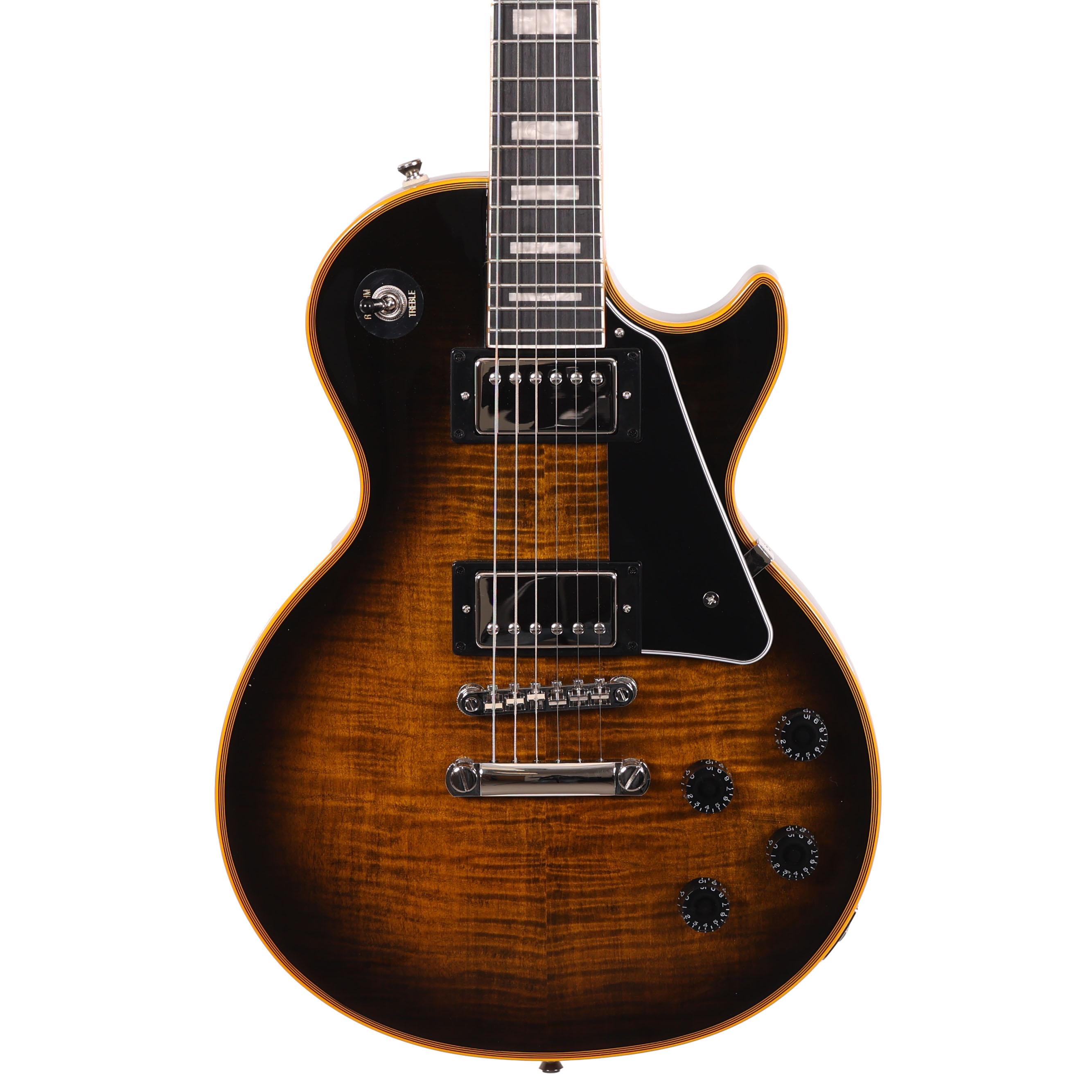 Epiphone Les Paul Custom Widow in Yellow Burst - EILPCWYBNH3 (1).jpg
