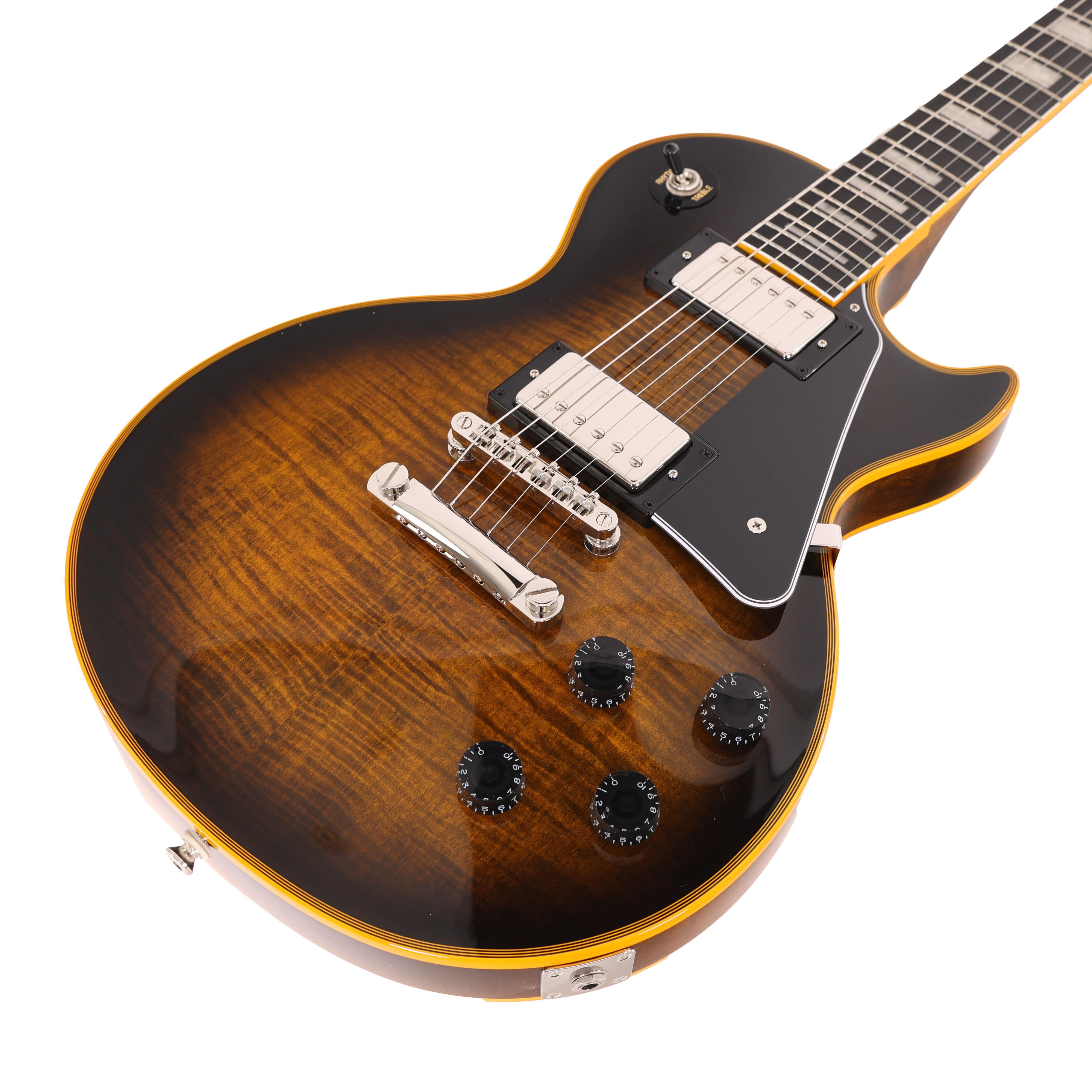 Epiphone Les Paul Custom Widow in Yellow Burst - EILPCWYBNH3 (4).jpg