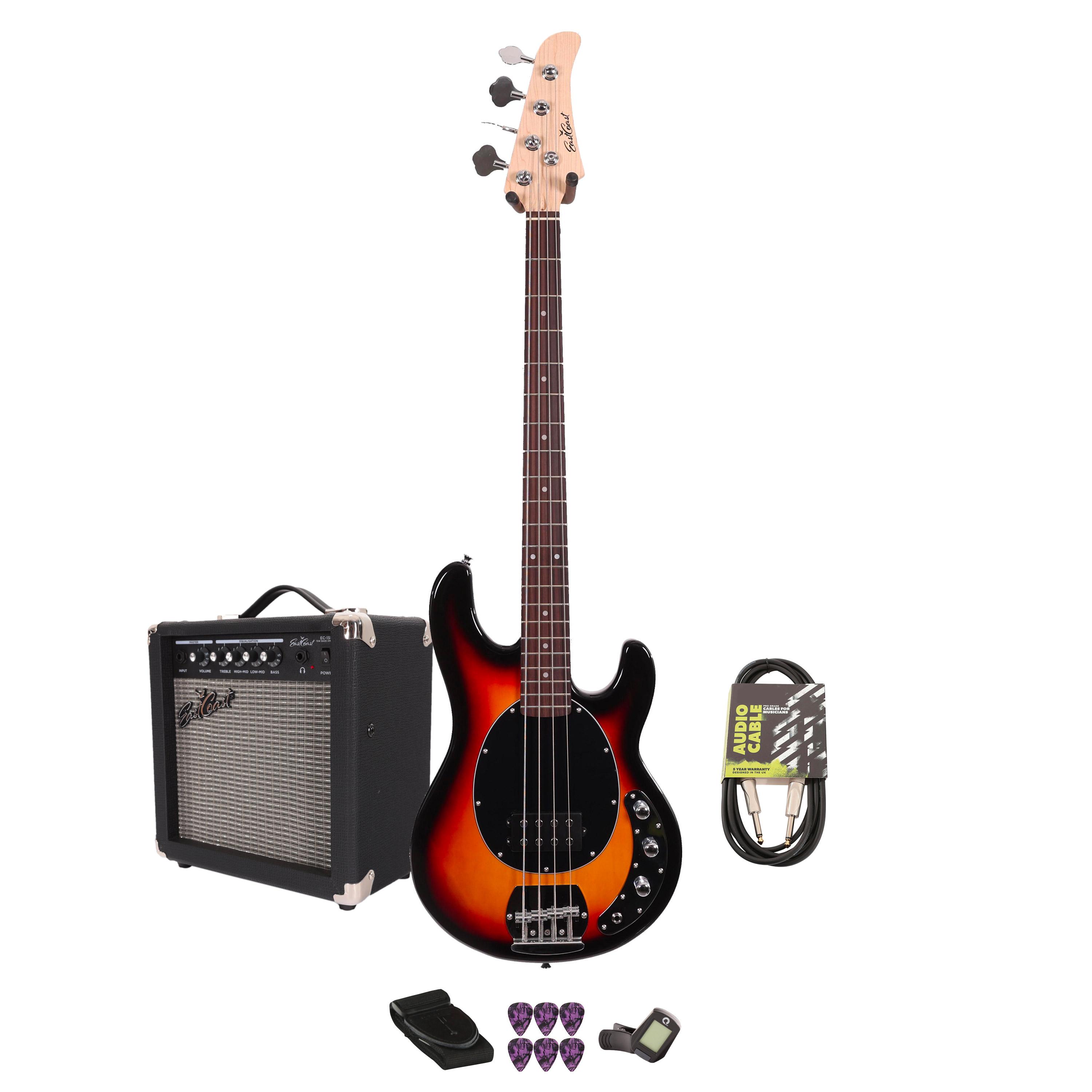 EastCoast SRB Bass Guitar Starter Pack in Three Tone Sunburst with 15W Amp & Accessories - _BUN-EC-SRB-3TS-15-v2.jpg