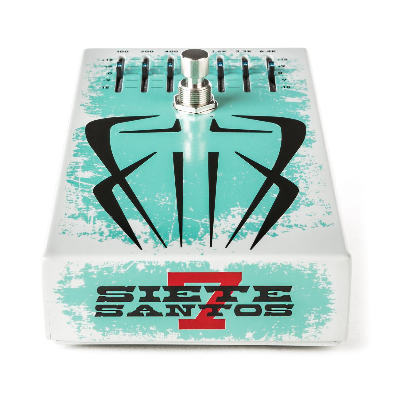 Jim Dunlop Billy Gibbons Siete Santos Octavio Fuzz Pedal - JD-BFGO7-Siete-Santos-Low-Angle.jpg