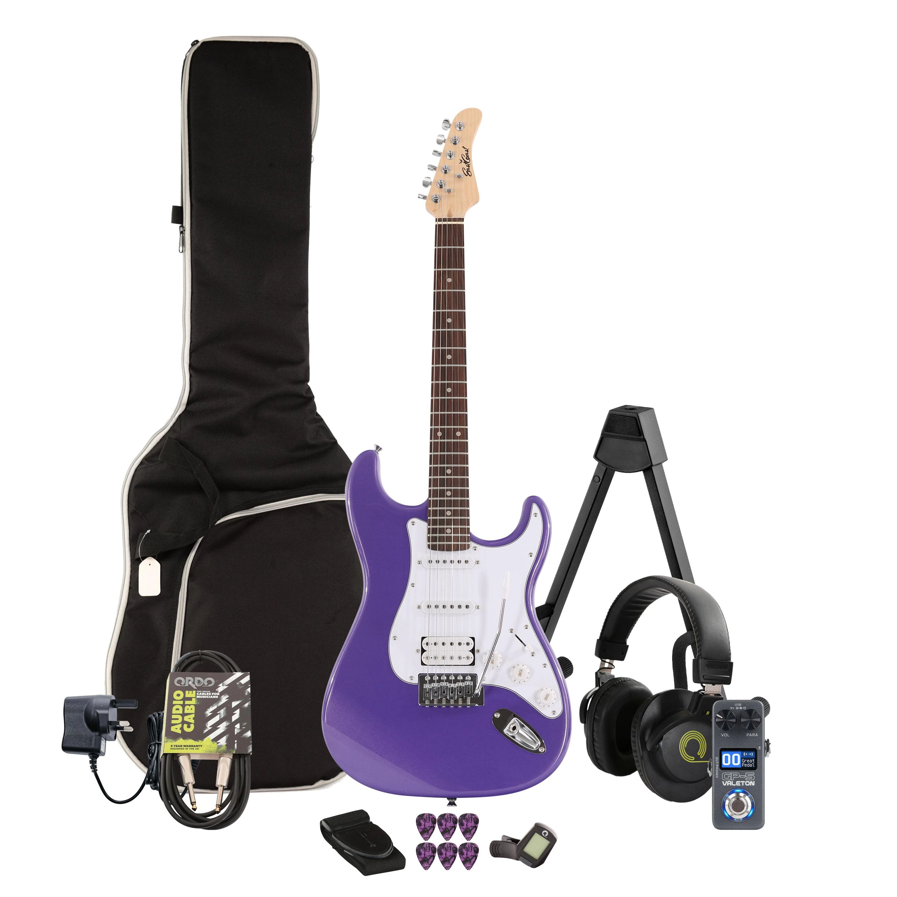 EastCoast ST2 Electric Guitar in Purple Metallic Multi-FX & Modelling Bundle with Accessories - _BUN-EC-ST2-MPP-SL.jpg