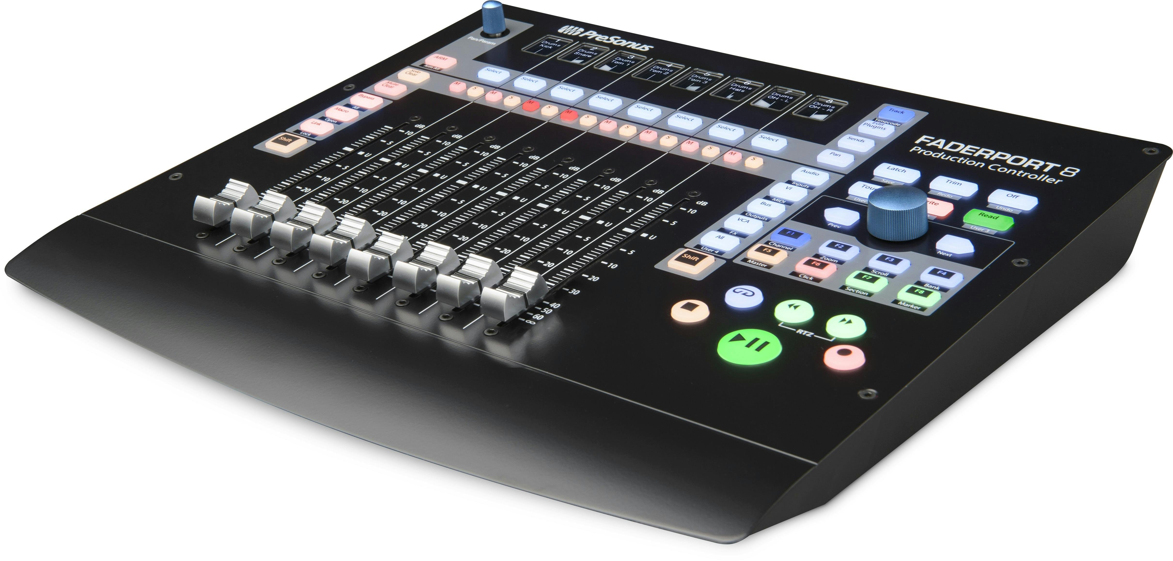 Presonus Faderport 8 - 8 Fader Motorised DAW Control Surface