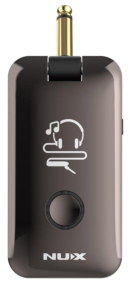 EastCoast MB4 Bass Guitar Starter Pack in Purple with Headphone Amp & Accessories - MP-2-NUX-MP-2-Mighty-Plug-Headphone-Amp-Hero.jpg