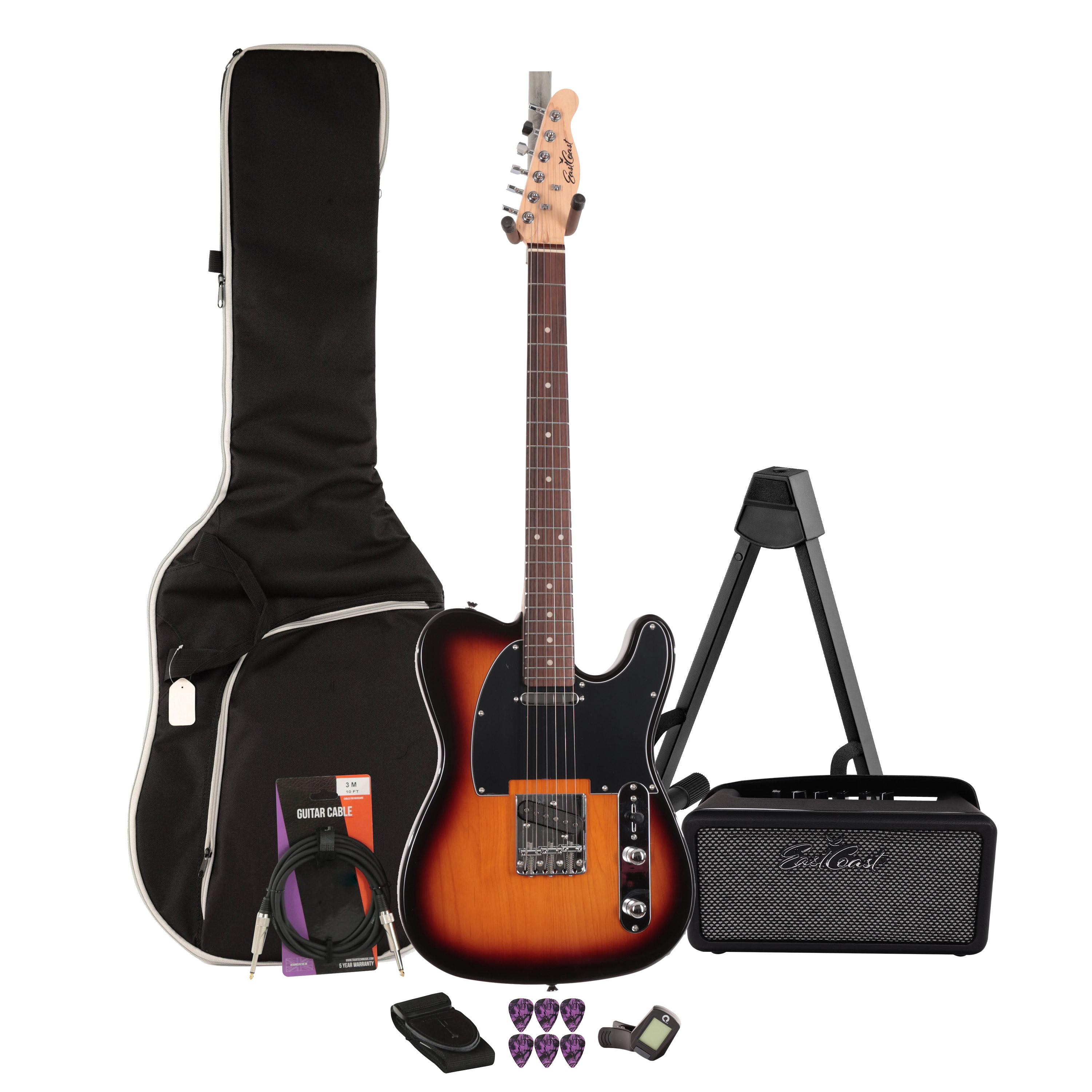 EastCoast T1 Electric Guitar Starter Pack in Vintage Sunburst with Bounce 15W Amp & Accessories - BUN-EC-T1-VSB-BC.jpg