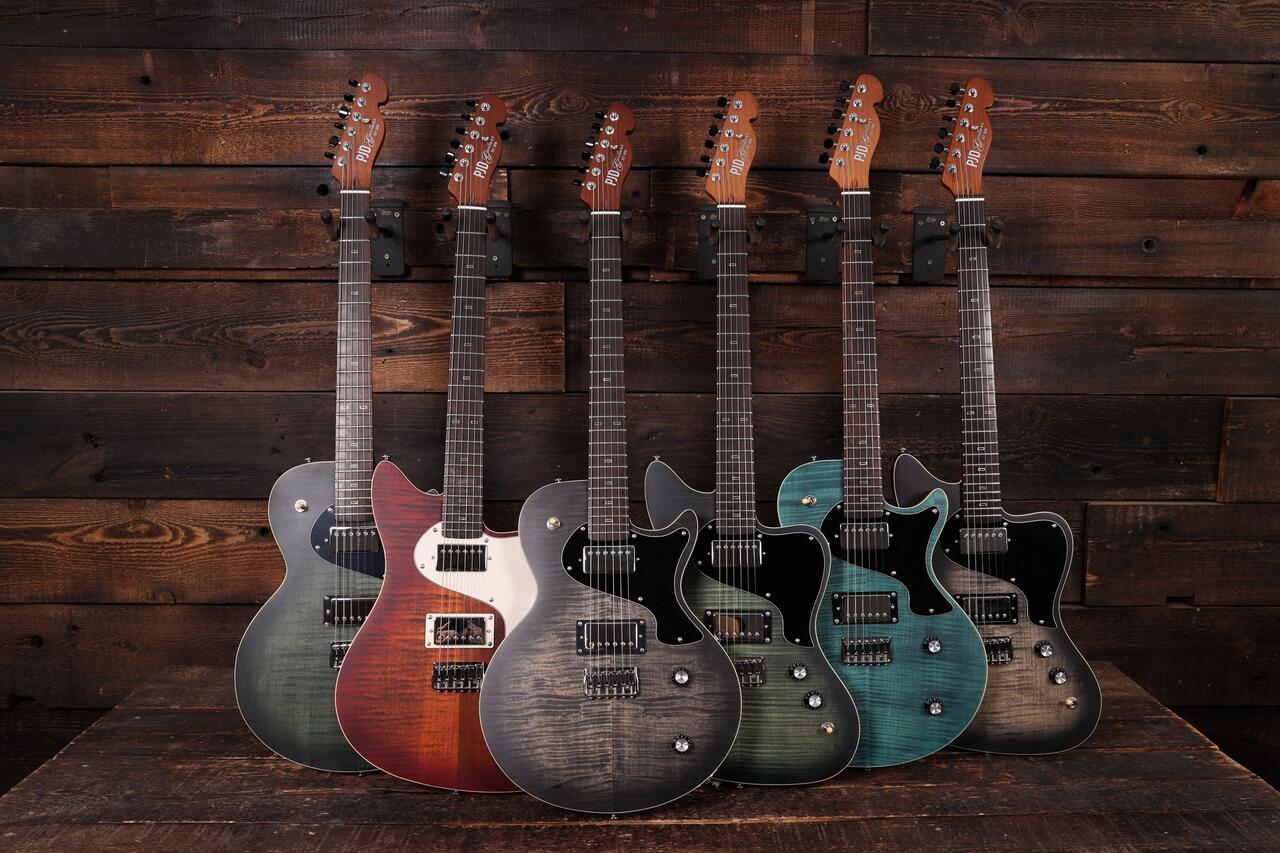 PJD Carey Origin Pro Electric Guitar in Forest Green Burst - PJD PRO ST JOHN GROUP-45.jpg