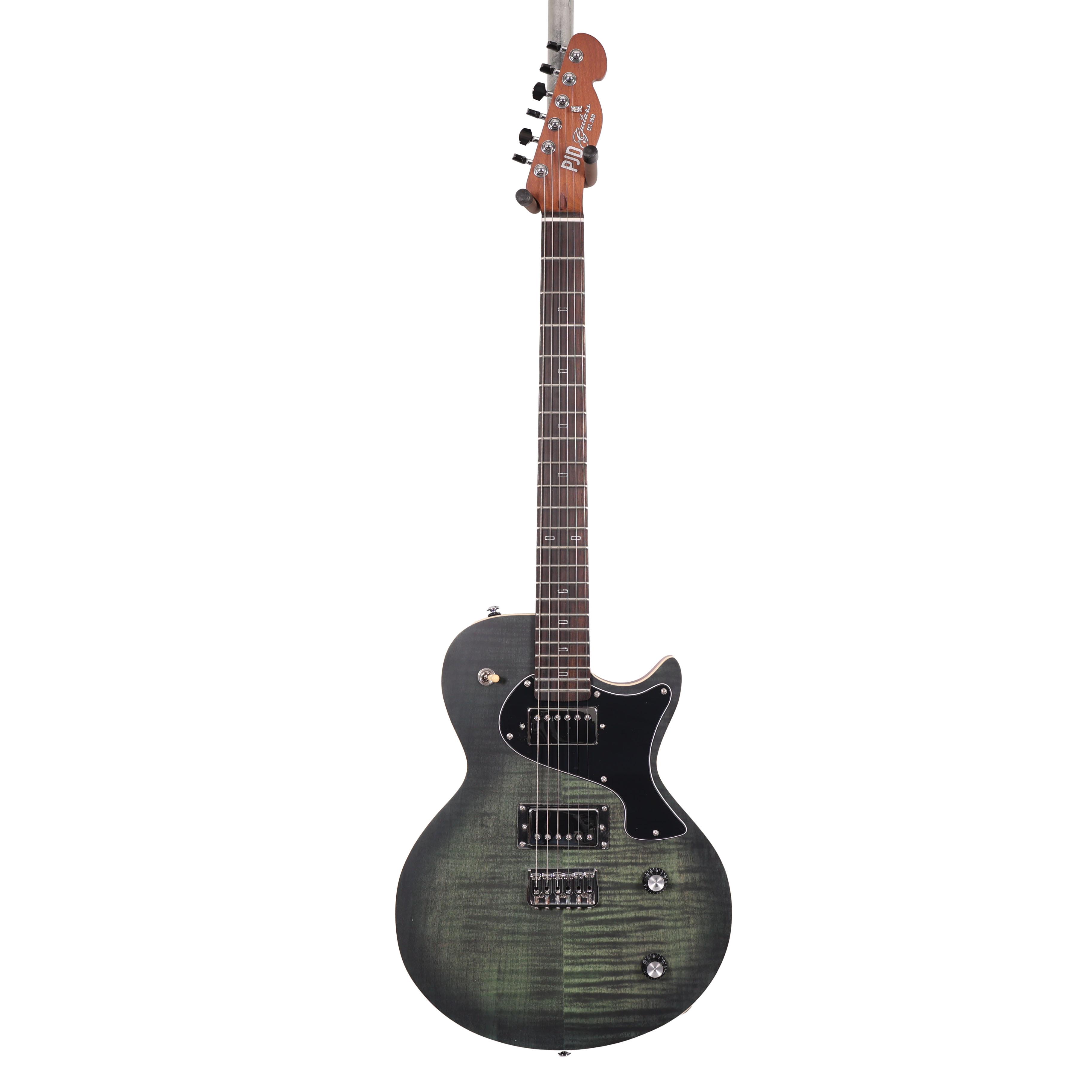 PJD Carey Origin Pro Electric Guitar in Forest Green Burst - 01ORFGB (3).jpg