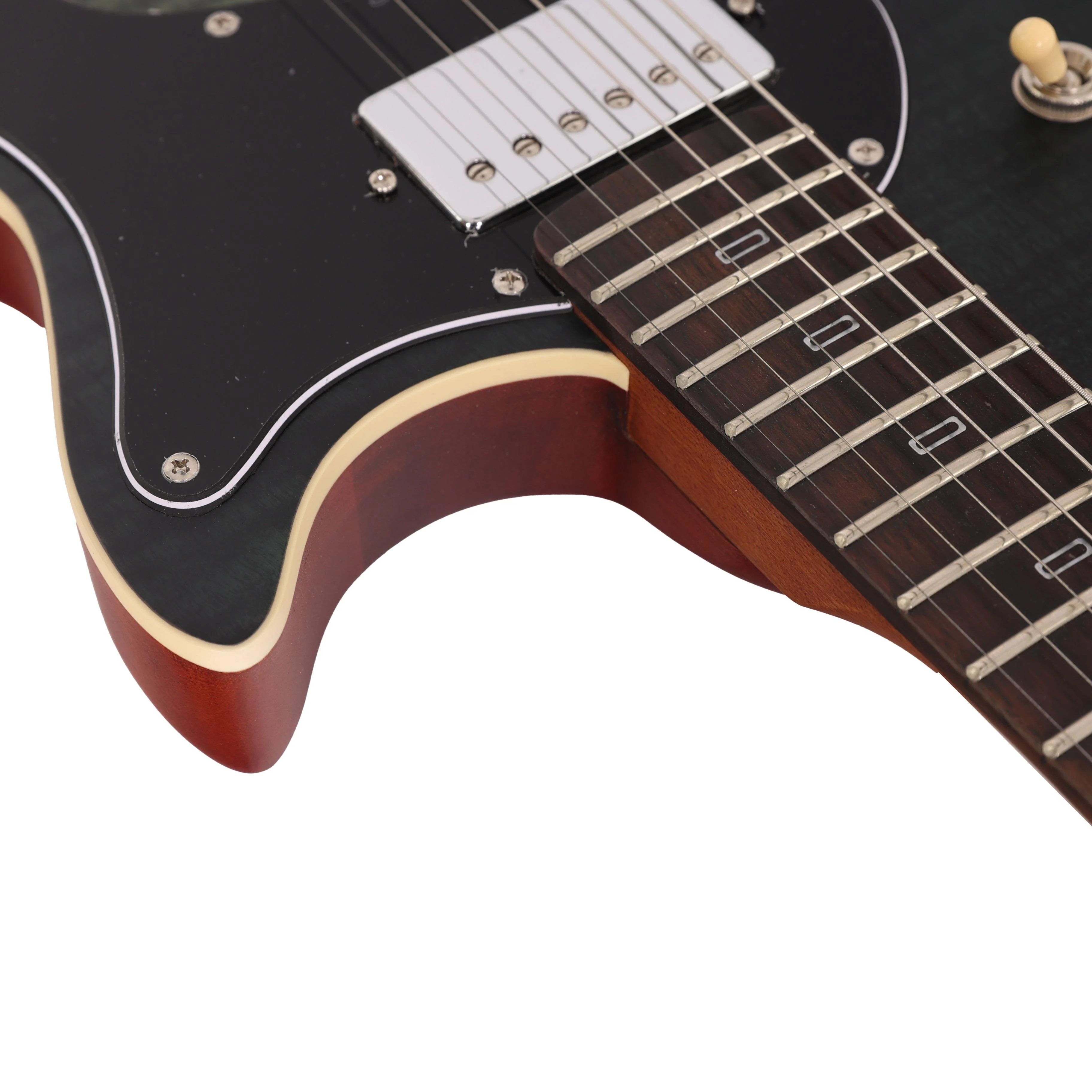 PJD Carey Origin Pro Electric Guitar in Forest Green Burst - 01ORFGB (9).jpg