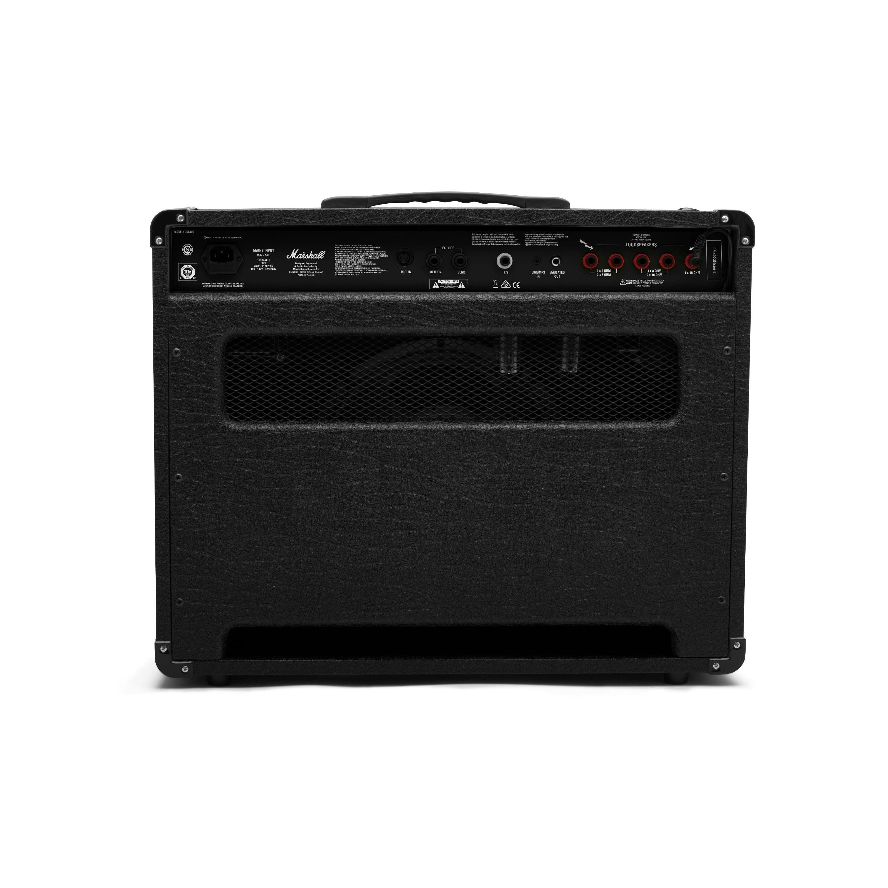 B Stock: Marshall DSL40CR 40W Combo 021 - 299018-261223-DSL40_C_Back.jpg