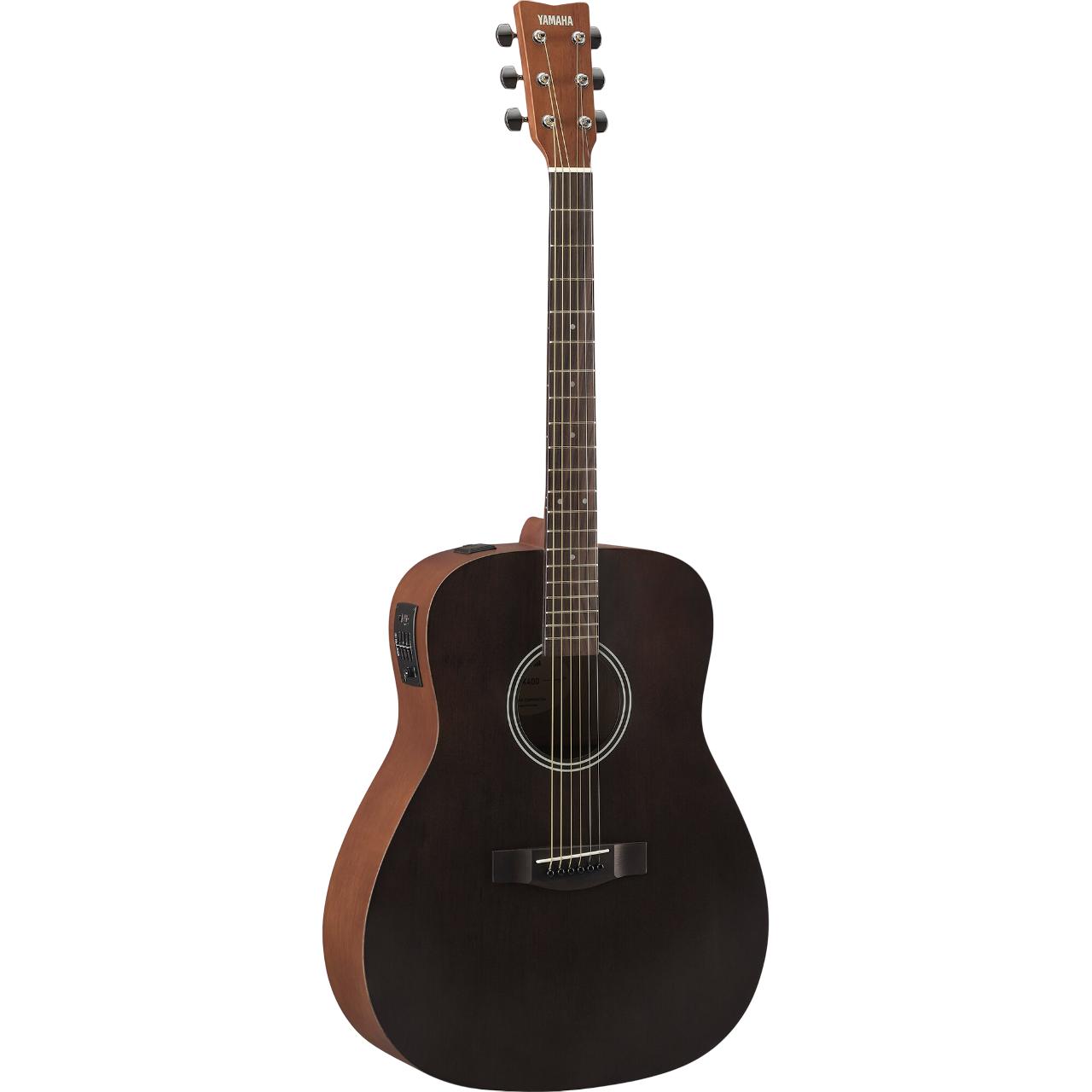Yamaha FX400 Electro Acoustic Guitar in Smoky Black  - FX400_SMB_angle_tcm116-2158248-Photoroom.jpg