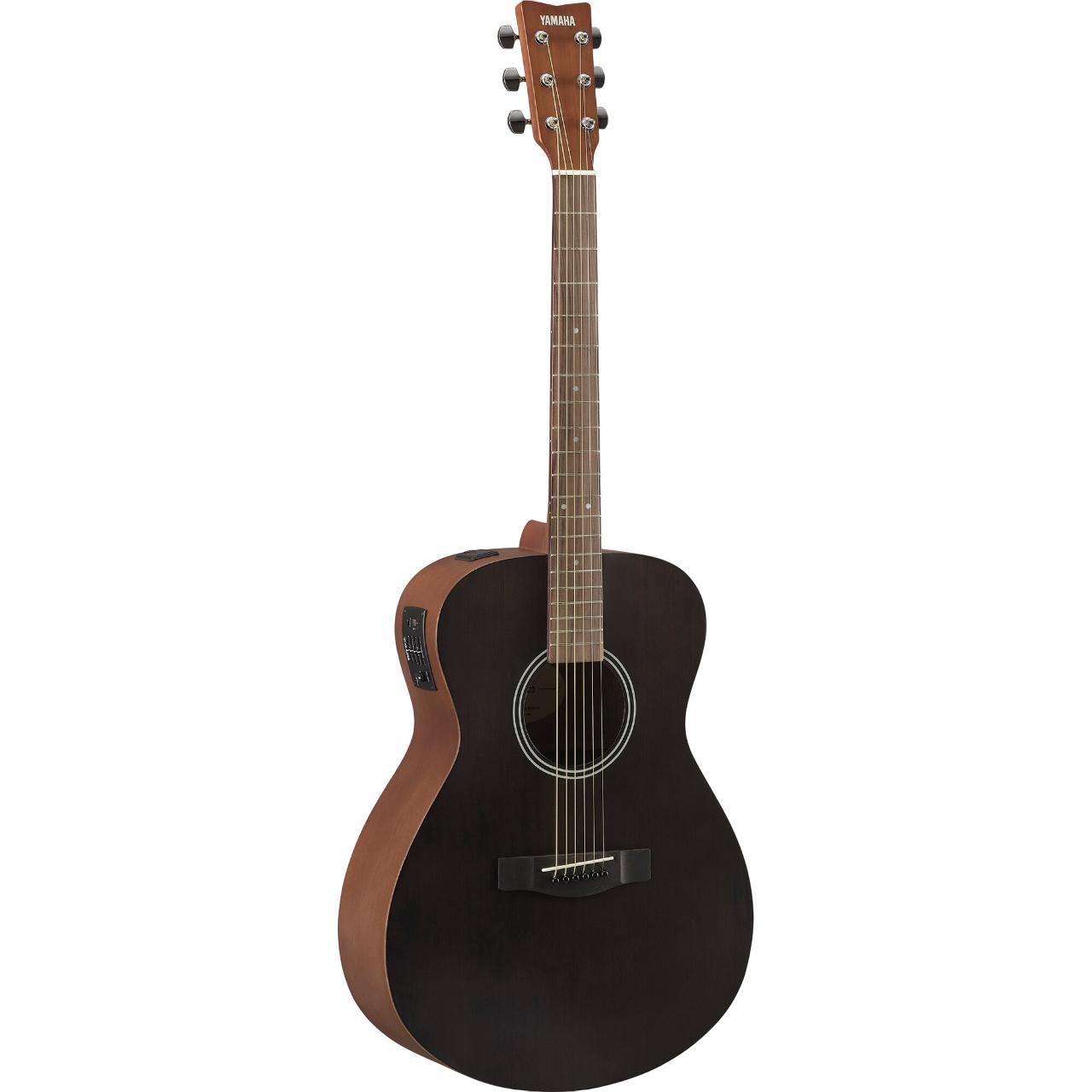 Yamaha FSX400 Electro Acoustic Guitar in Smoky Black  - FSX400_SMB_angle_tcm116-2158327-Photoroom.jpg