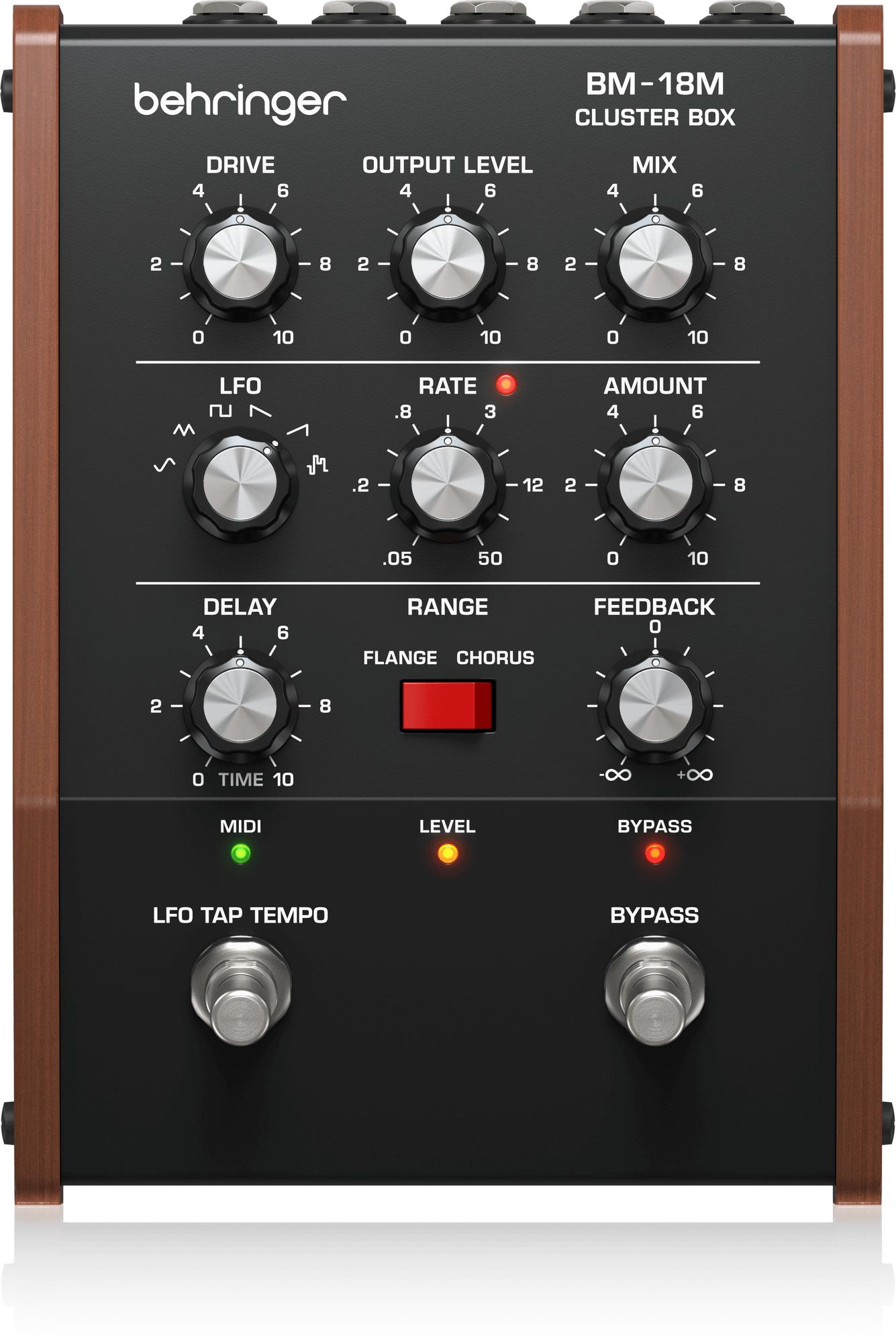 Behringer BM-18M Cluster Box Analogue Modulation Pedal  - 0709-ALR86-001 (4).jpg