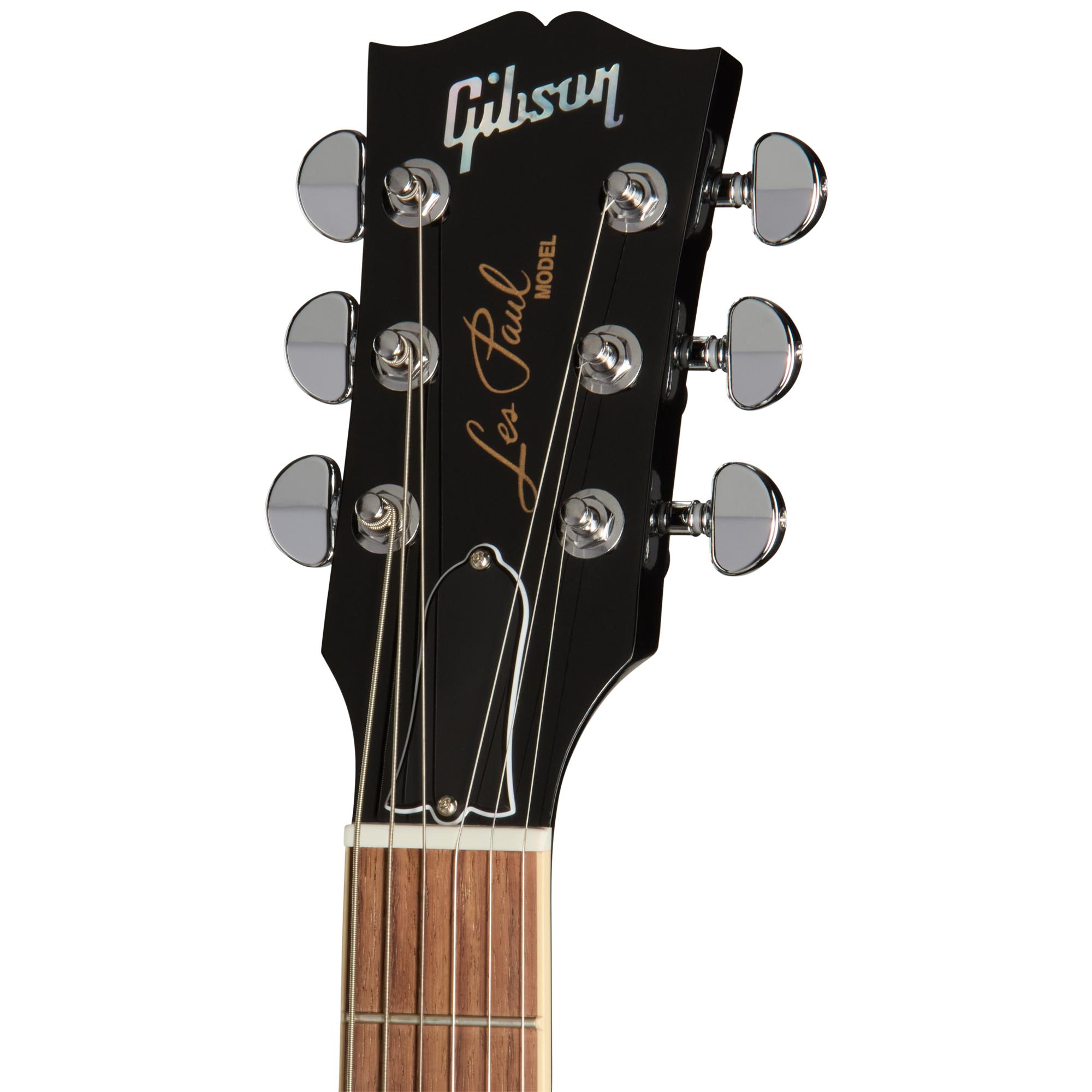 Gibson Noel Gallagher Les Paul Standard Electric Guitar in Ebony - LPS6P9NG25EBCH1_Reshoot_216850320_5_Headstock.jpg