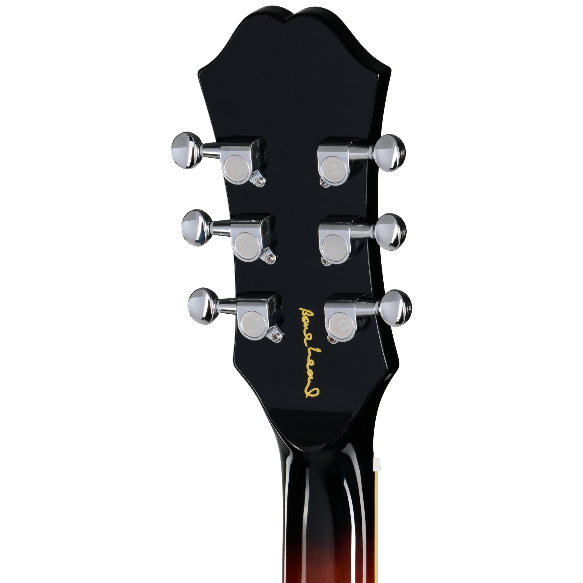 Epiphone Bonehead Riviera Semi-Hollow Electric Guitar in Dark Tobacco Burst - EOBHRDTBNH1_6_BackHeadstock.jpg