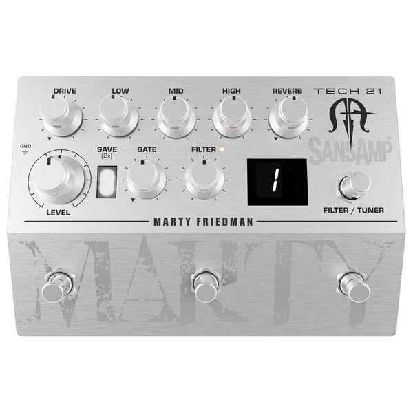 B Stock : Tech 21 MF1 Marty Friedman Signature Sansamp Guitar Preamp Pedal 001 - 19838239_800.jpg