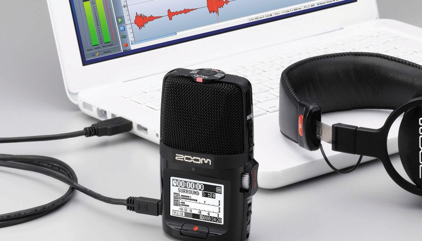 Zoom H2n Portable Recorder - Andertons Music Co.