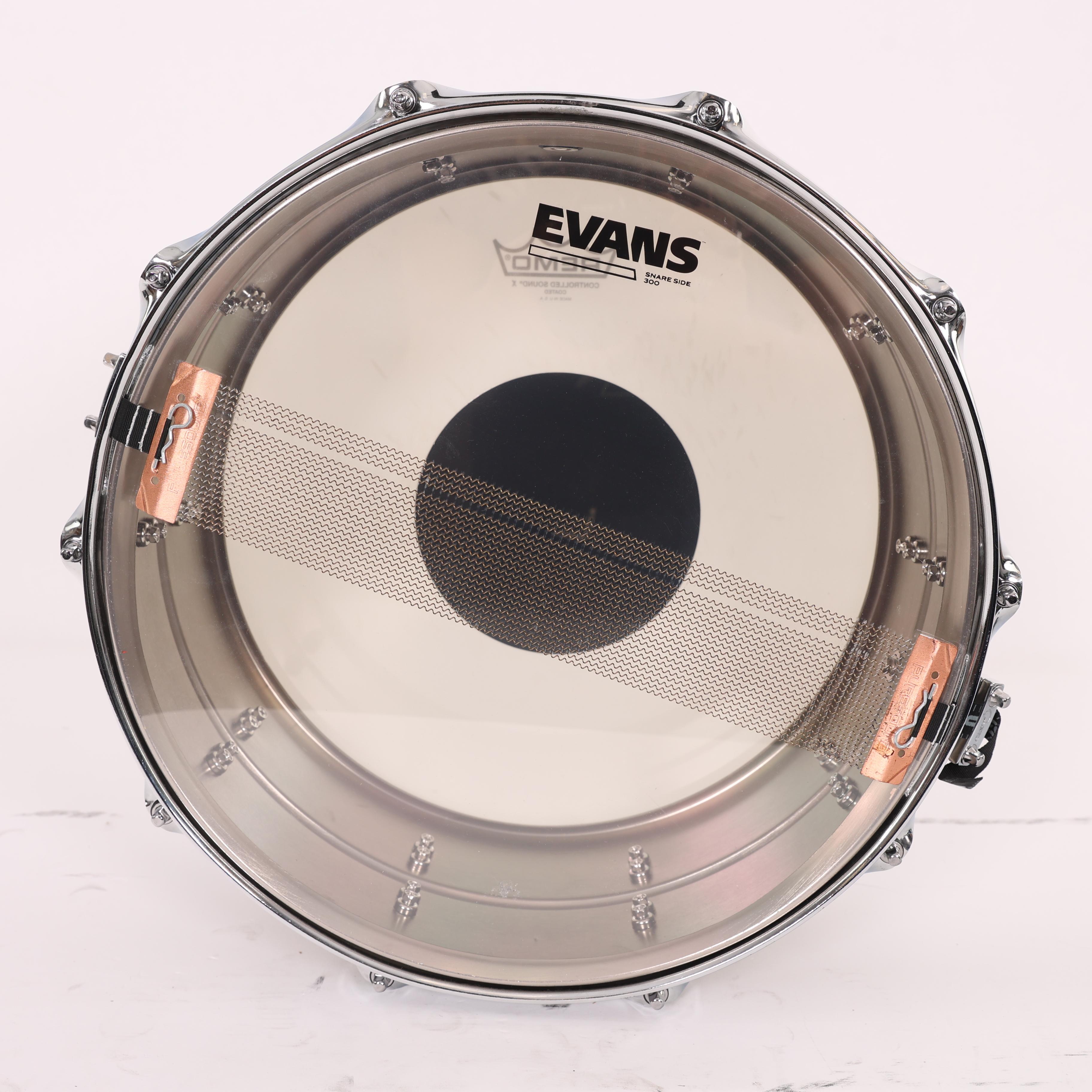 Second Hand Gretsch Steve Ferrone 14x6.5 Alluminium Snare 260 - SH-126-0260 (6).jpg