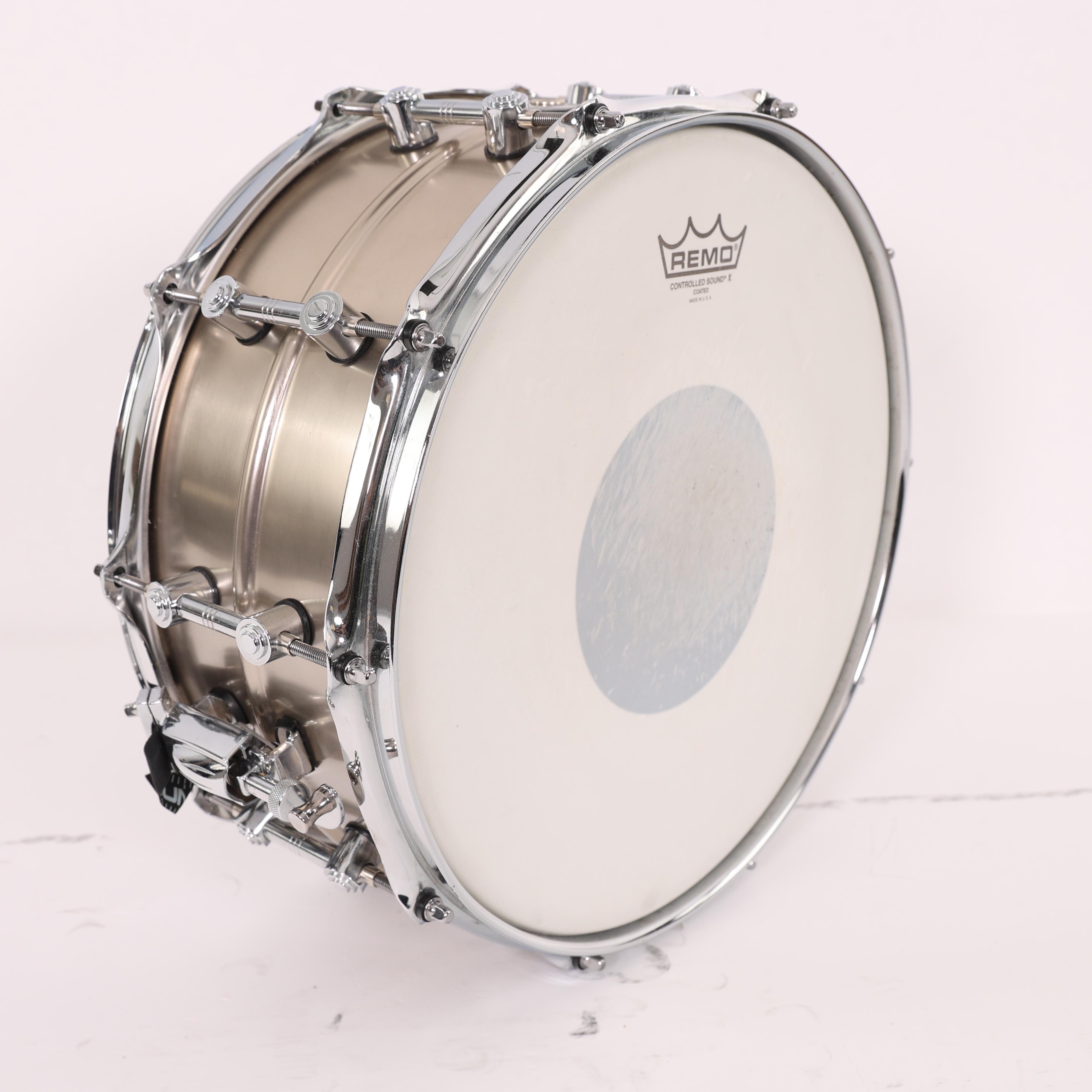 Second Hand Gretsch Steve Ferrone 14x6.5 Alluminium Snare 260 - SH-126-0260 (5).jpg