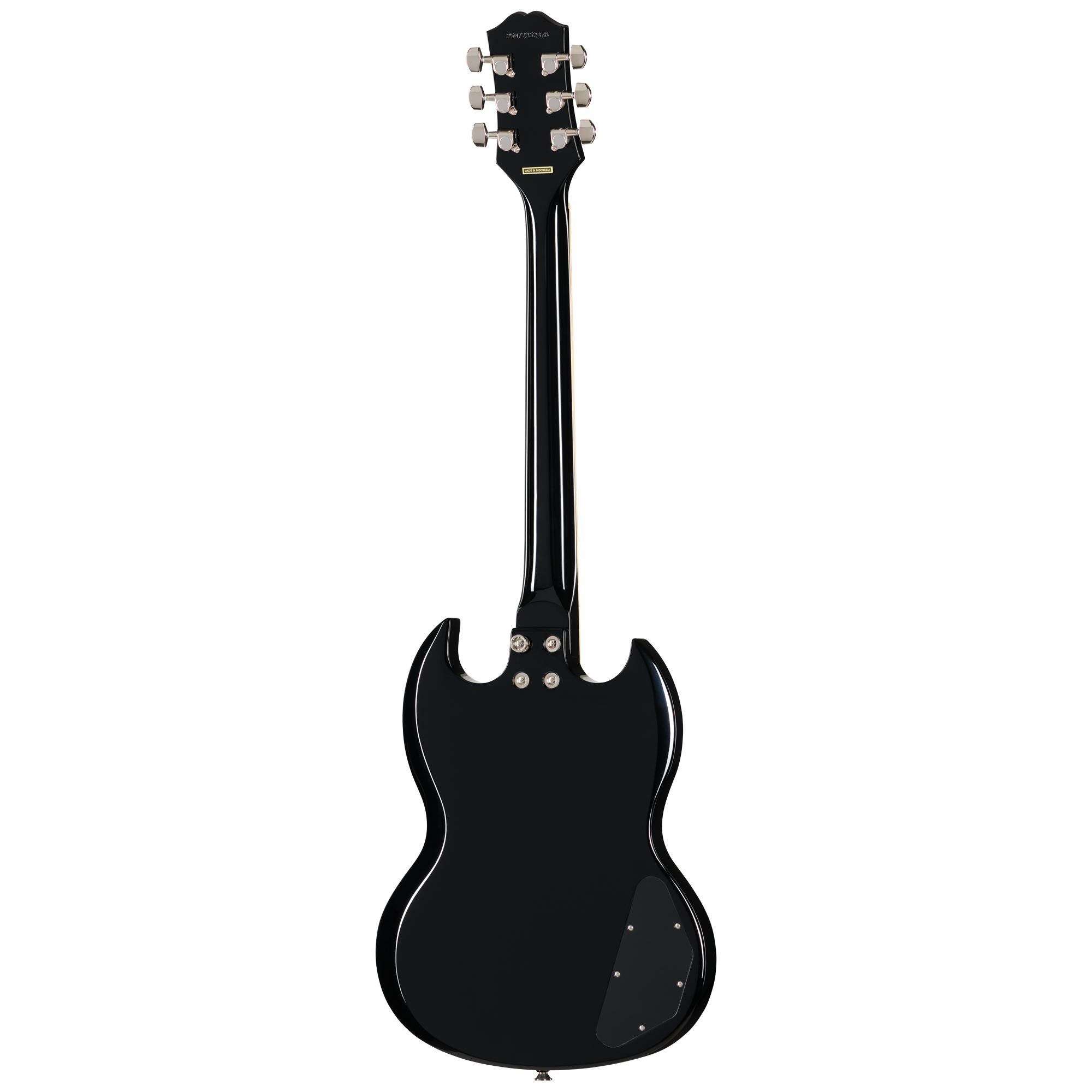 Epiphone Inspired by Gibson SG Tribute Plus Left Handed Electric Guitar in Vintage Sunburst - E1SGTPVSNH1L-Back.jpg