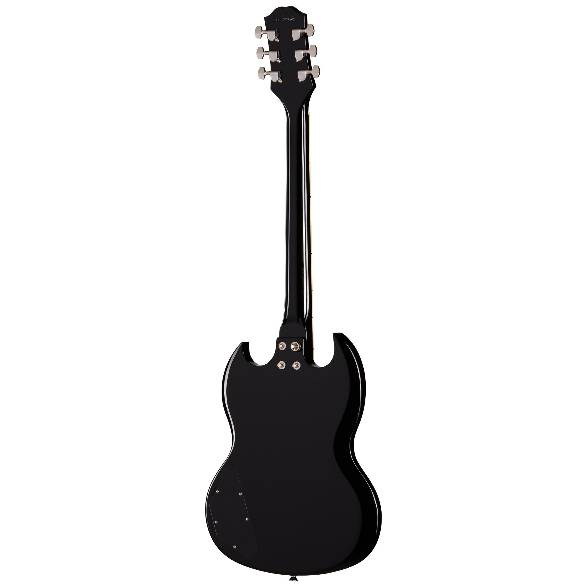 Epiphone Inspired by Gibson SG Tribute Plus Electric Guitar in Cherry Burst - E1SGTPCBNH1-Back.jpg