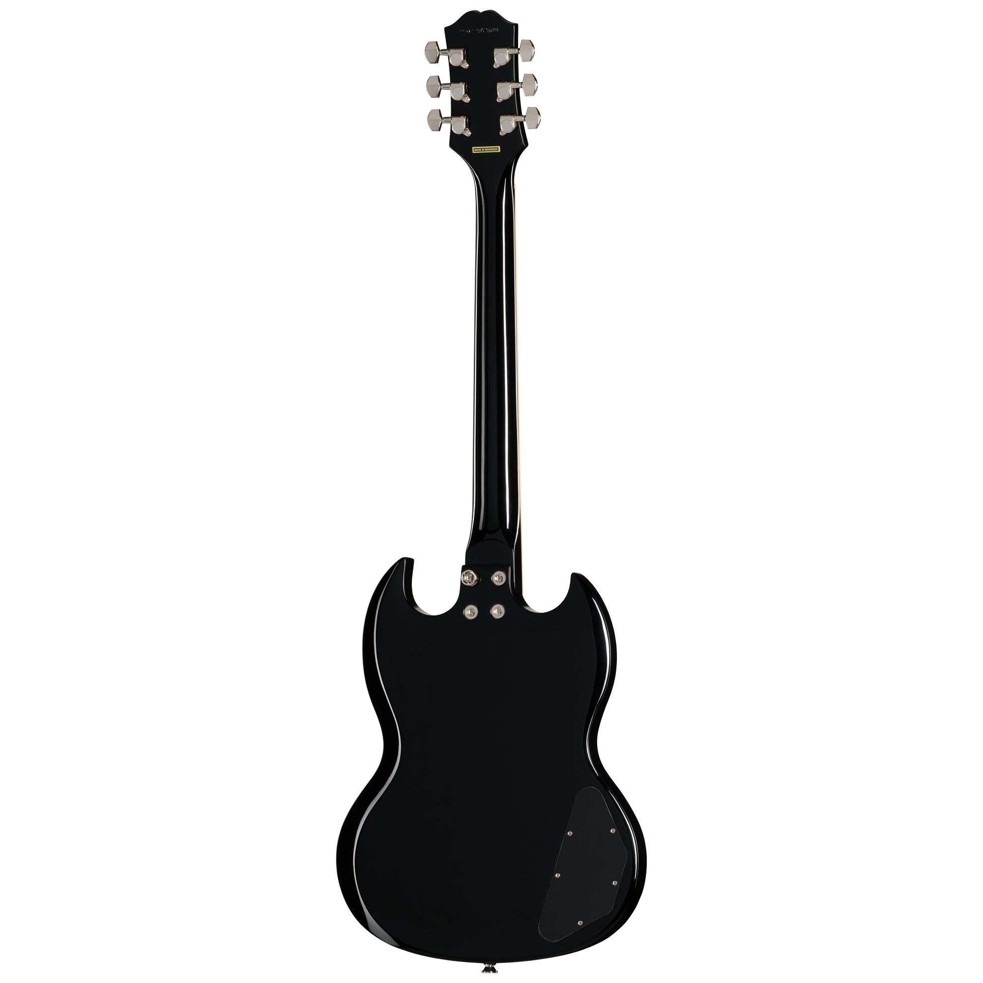 Epiphone Inspired by Gibson SG Tribute Plus Left Handed Electric Guitar in Ebony Burst - E1SGTPEBBNH1L-Back.jpg