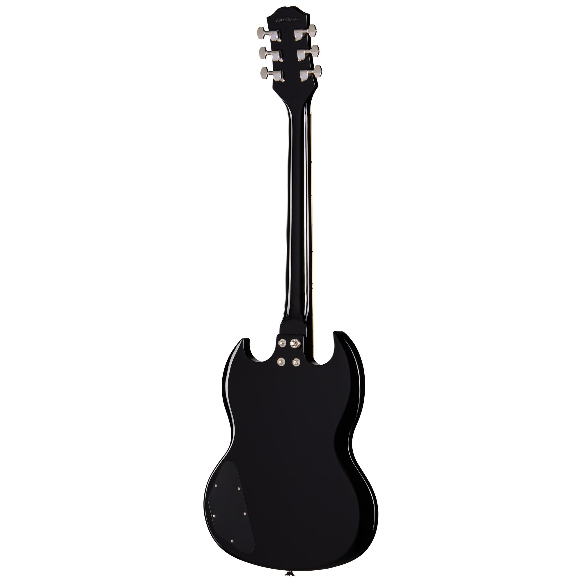 Epiphone Inspired by Gibson SG Tribute Plus Electric Guitar in Ebony Burst - E1SGTPEBBNH1-Back.jpg