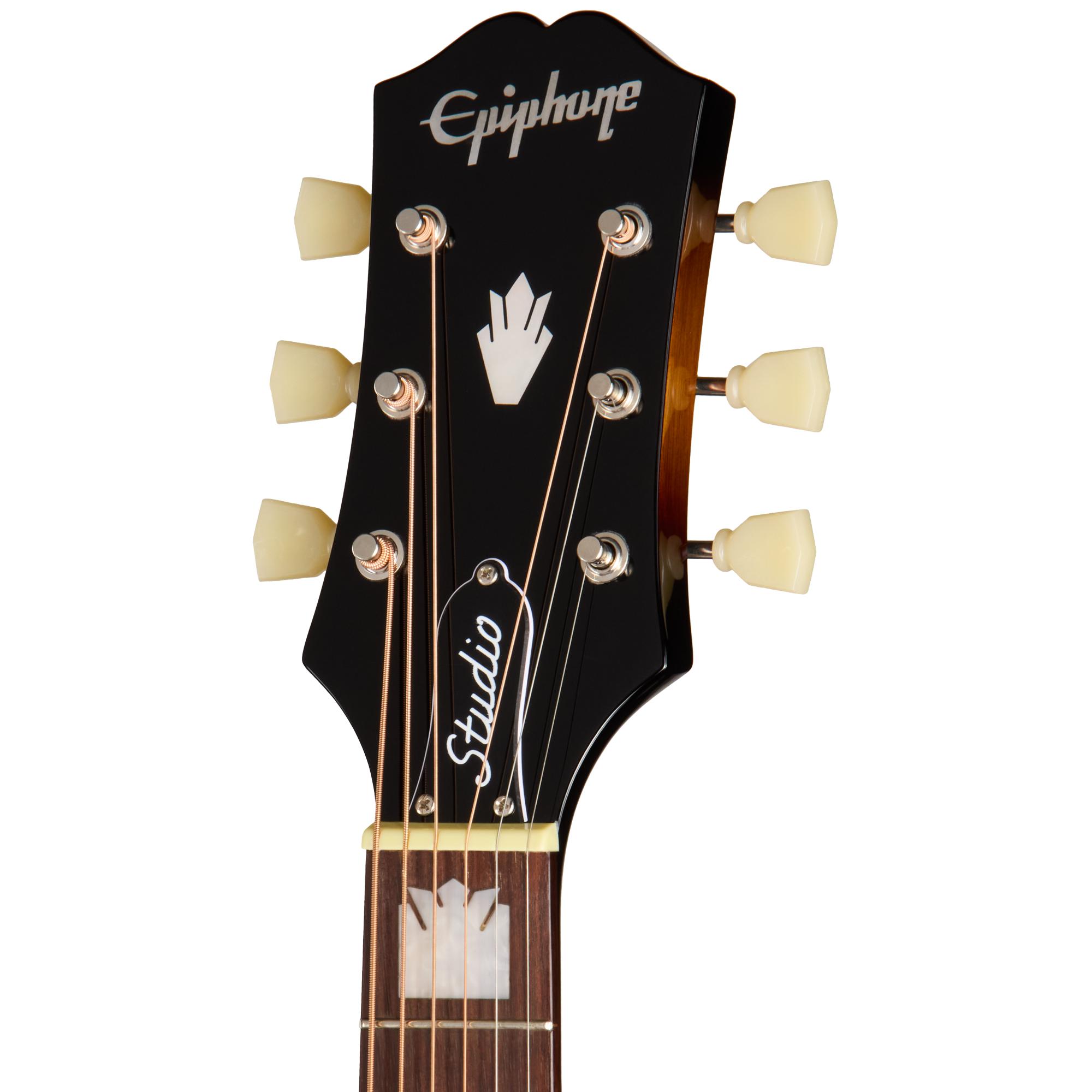 Epiphone Inspired by Gibson J-200 Studio in Vintage Sunburst