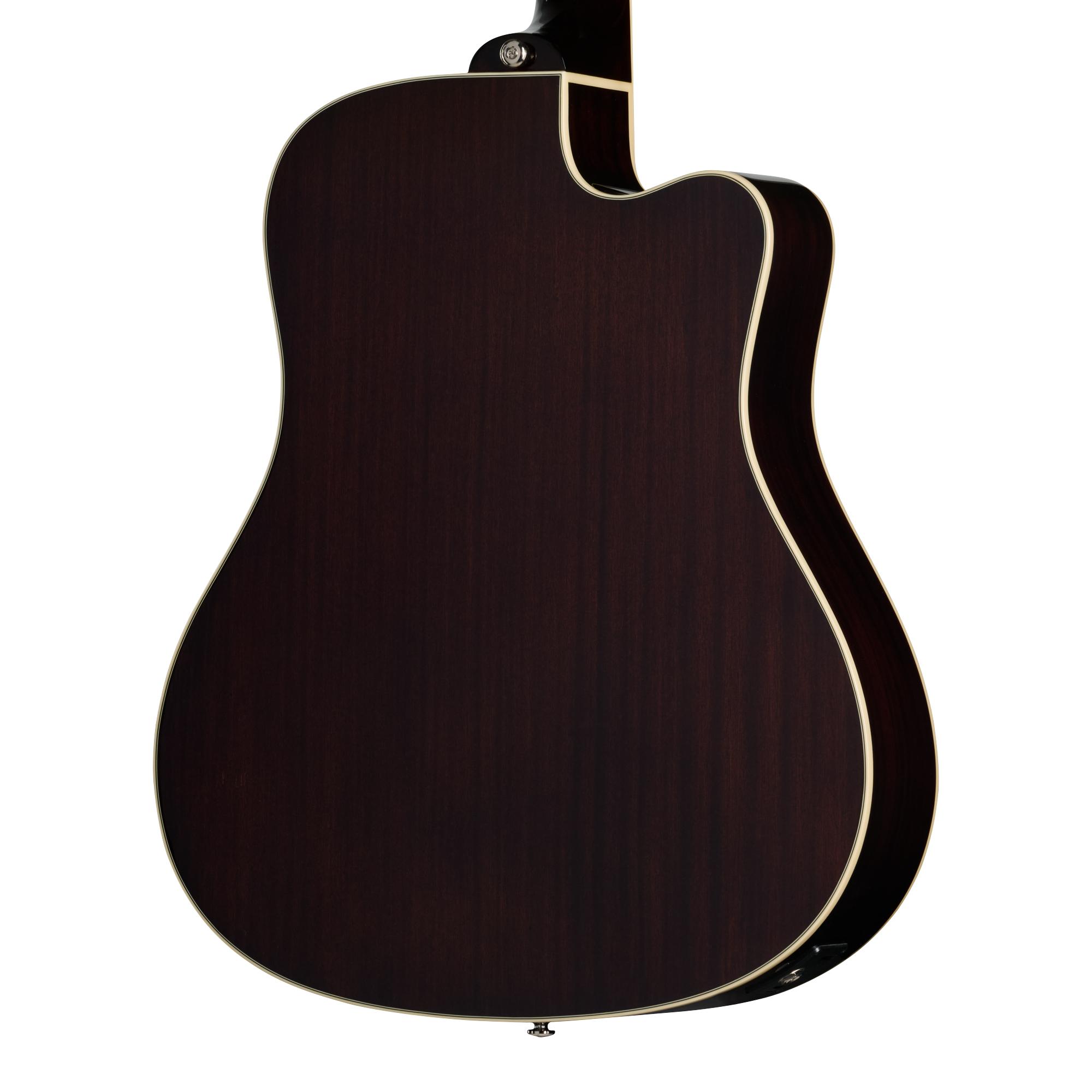Epiphone Hummingbird Studio EC Left Handed Electro Acoustic Guitar in Natural - EASHCANNH1L_4_BackBody.jpg