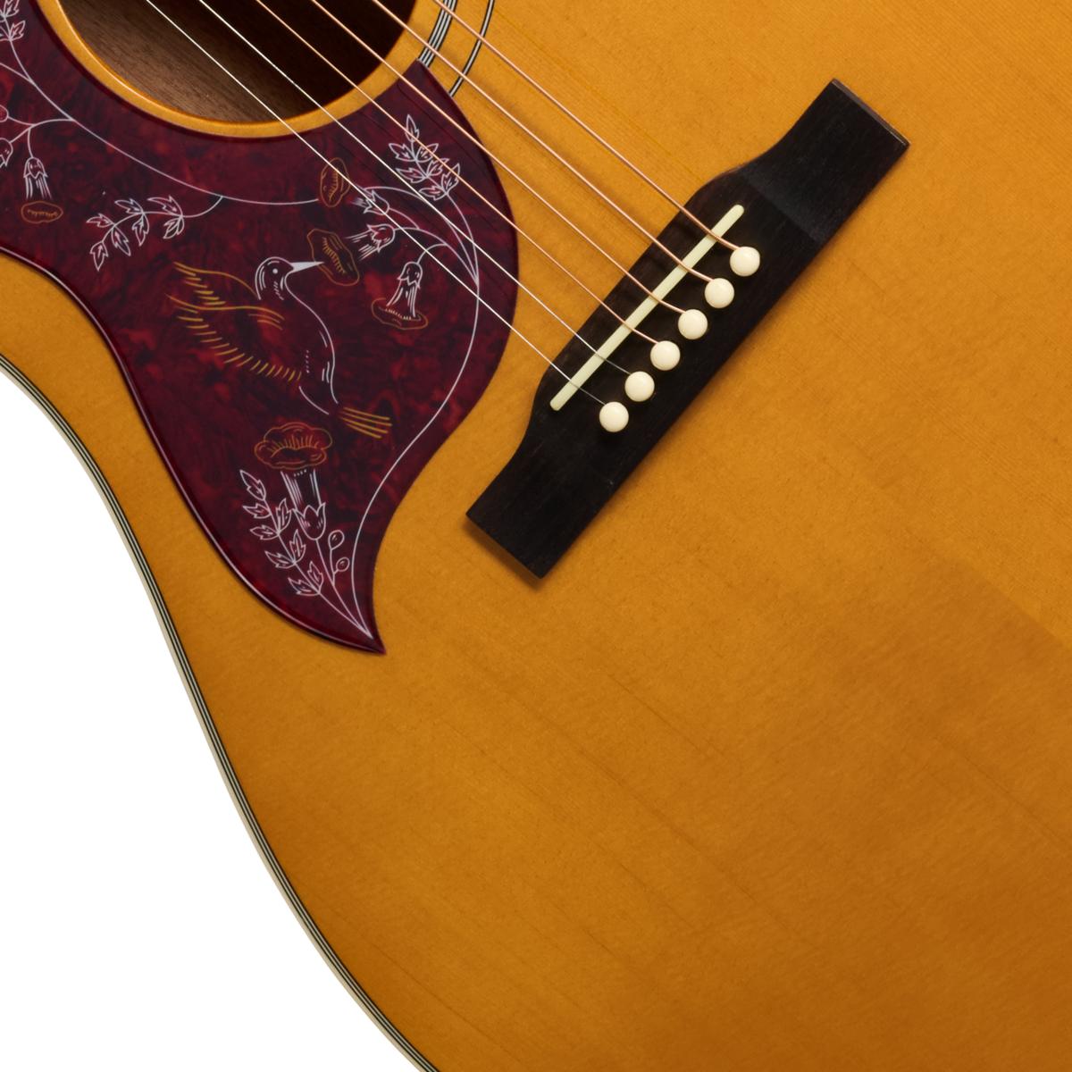 Epiphone Hummingbird Studio EC Left Handed Electro Acoustic Guitar in Natural - EASHCANNH1L_8_Bridge-1200x1200-28e5ebb.jpg