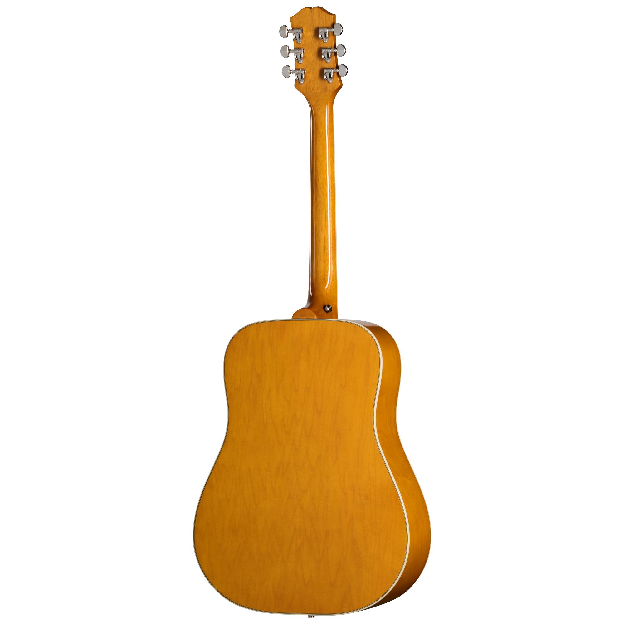 Epiphone Dove Studio Left Handed Electro Acoustic Guitar in Natural - EASDVANNH1L_5_back.jpg
