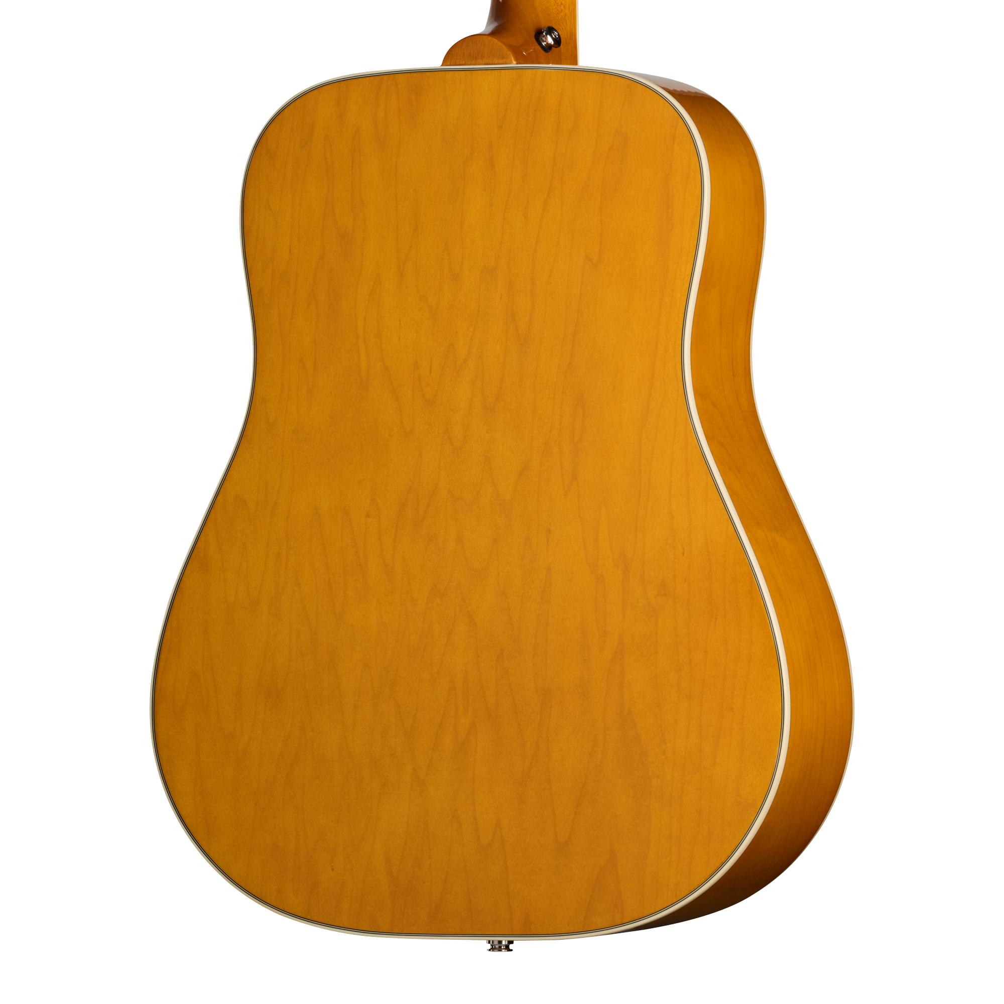 Epiphone Dove Studio Left Handed Electro Acoustic Guitar in Natural - EASDVANNH1L_4_BackBody.jpg